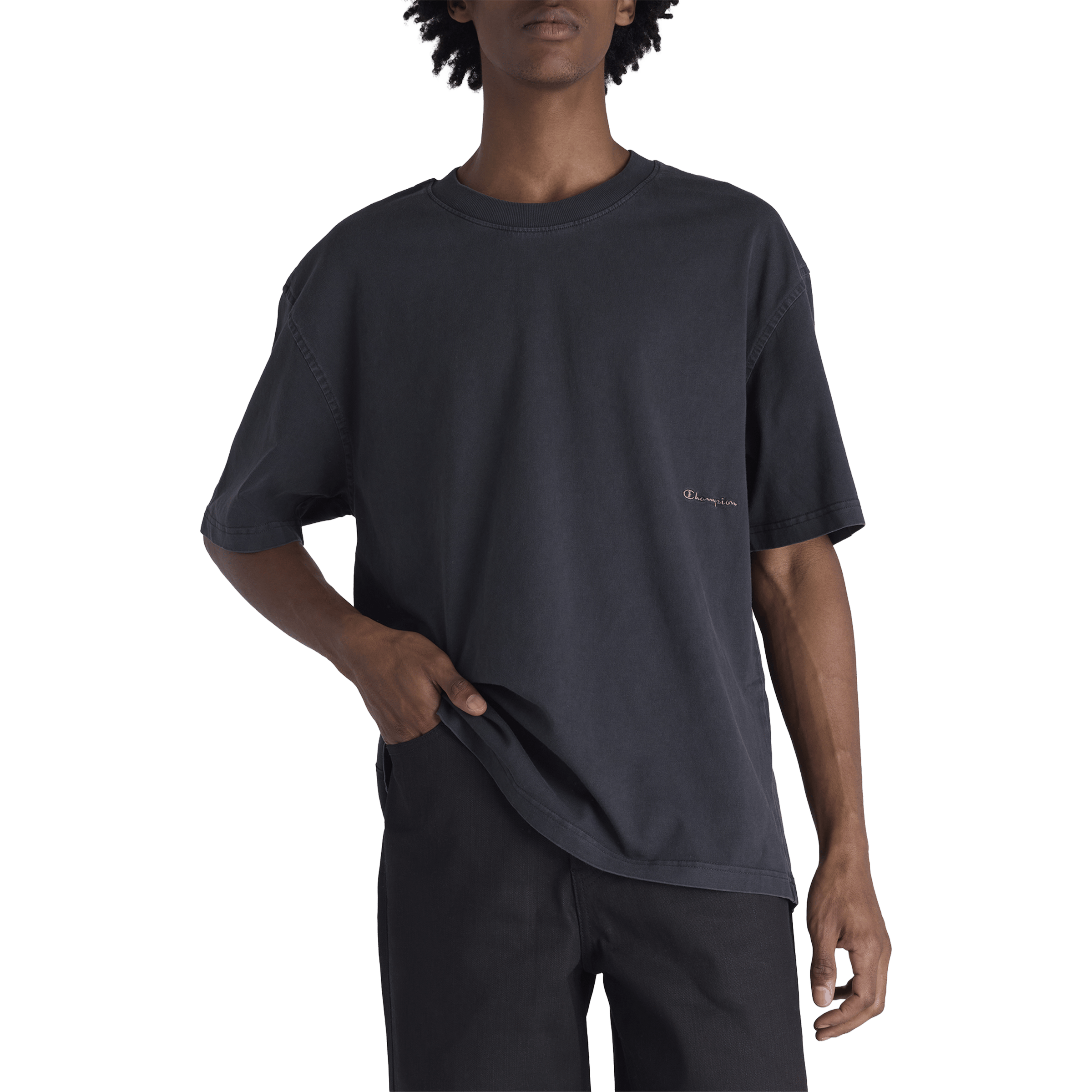 Mens Champion Rochester Vintage Wash Tee