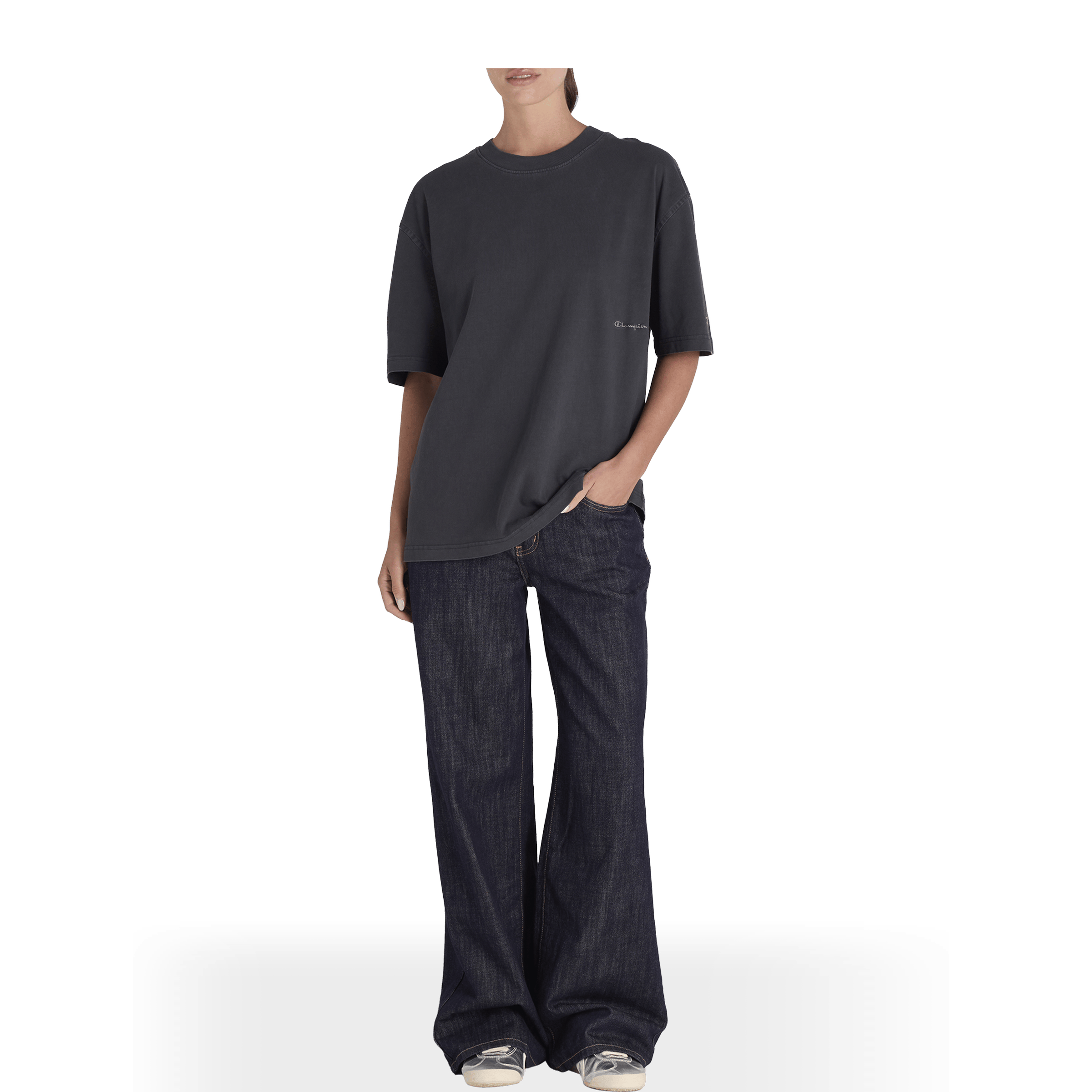 Womens Champion Rochester Vintage Wash Tee