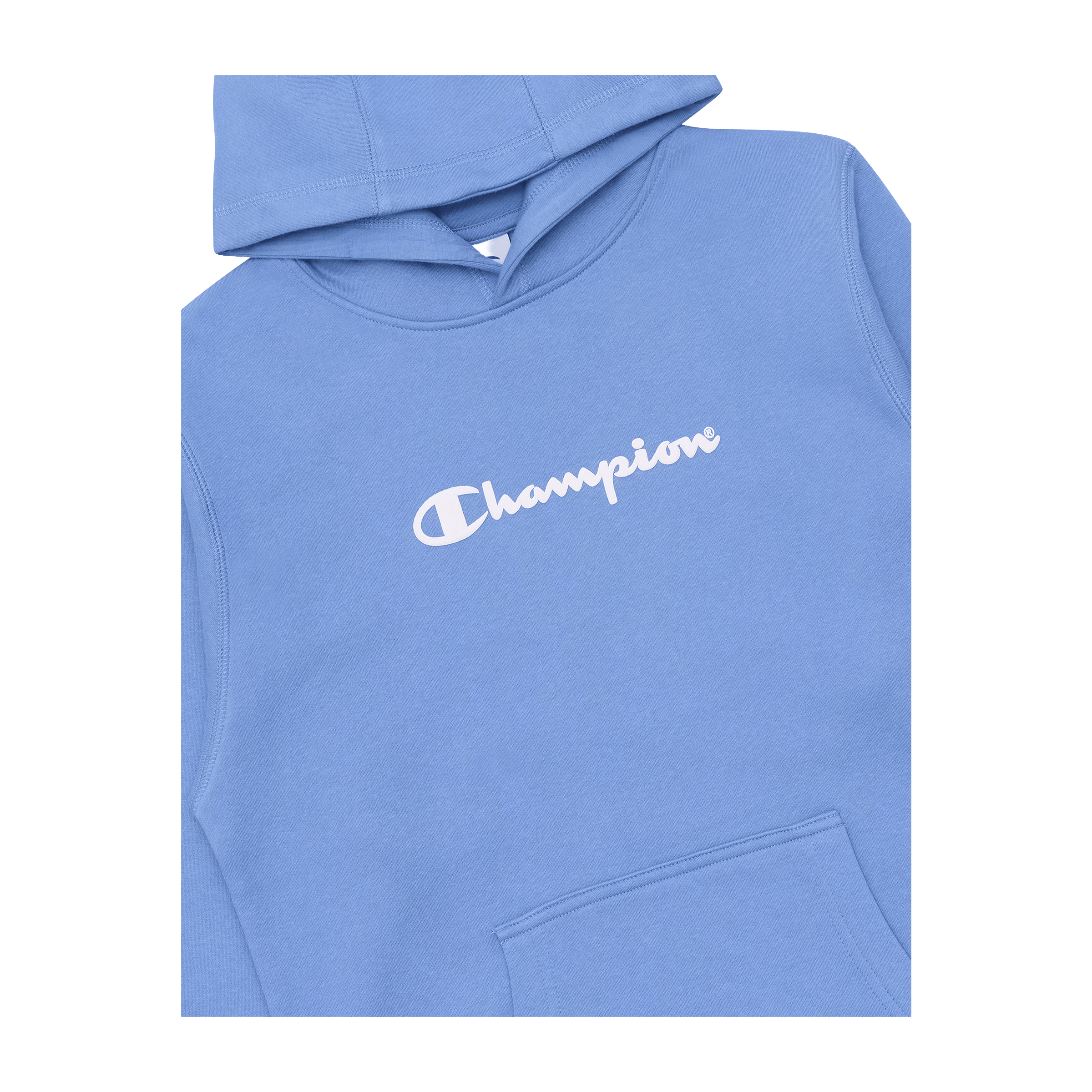 Kids Champion  Puff Script Hoodie