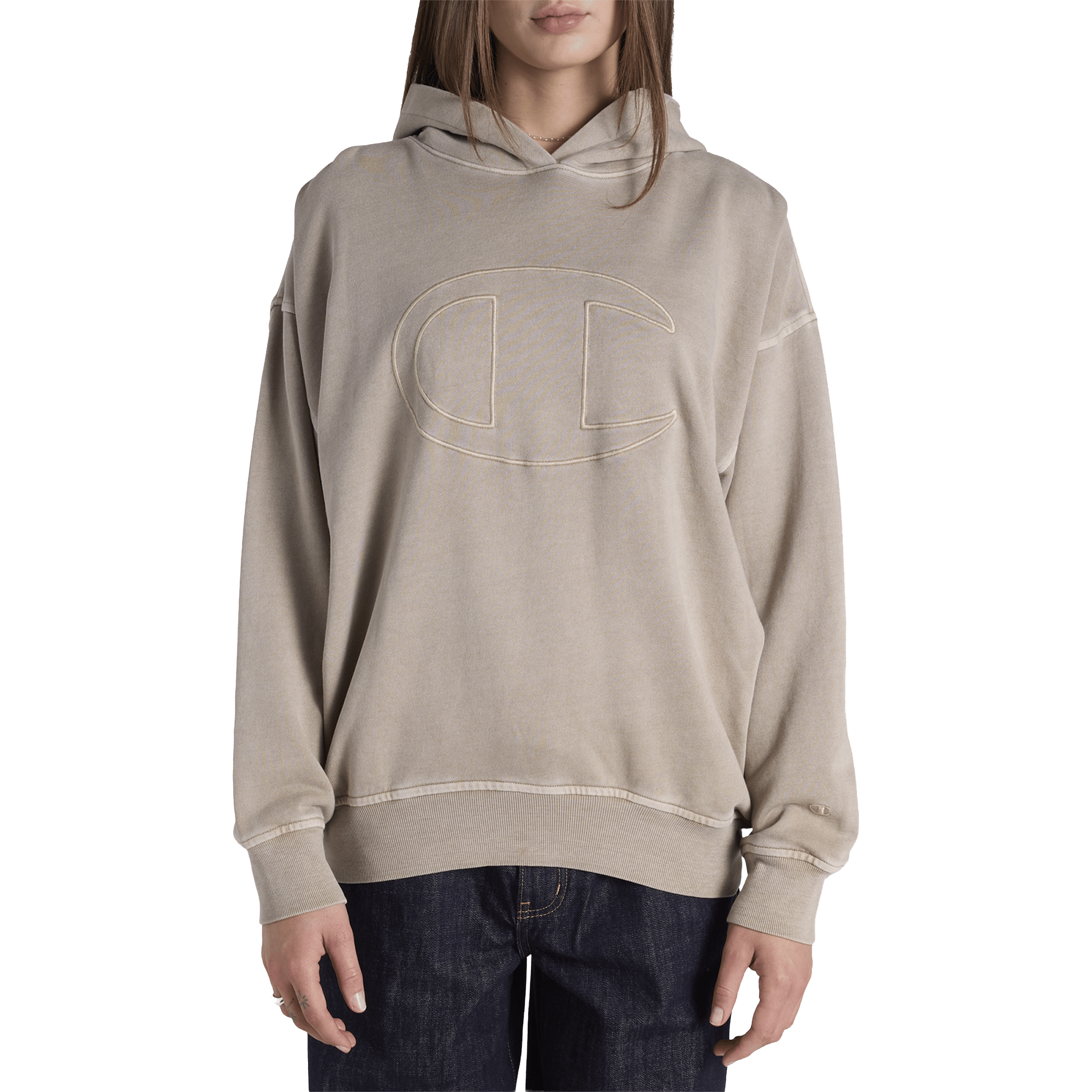 Womens Champion Rochester Vintage Wash Hoodie
