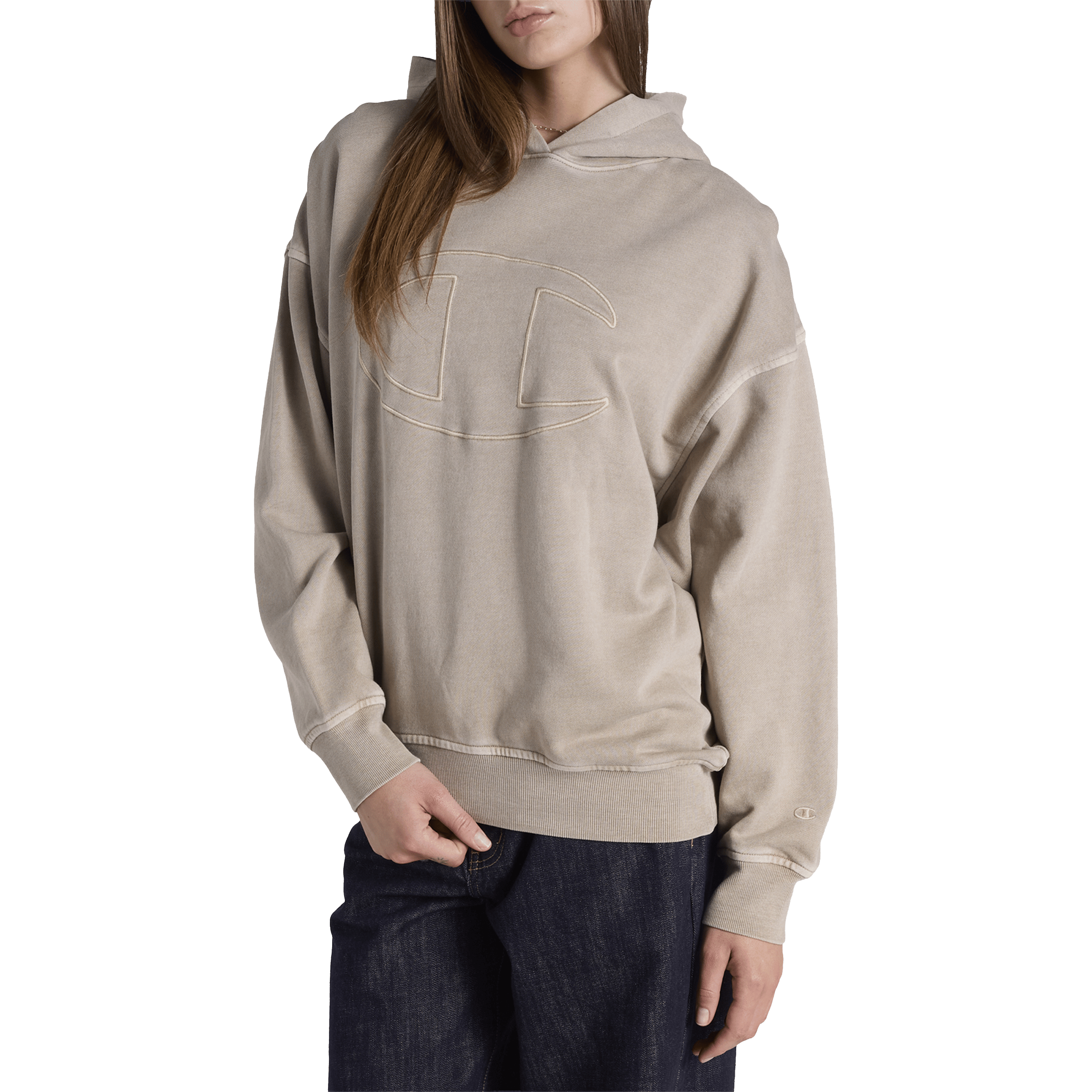 Womens Champion Rochester Vintage Wash Hoodie
