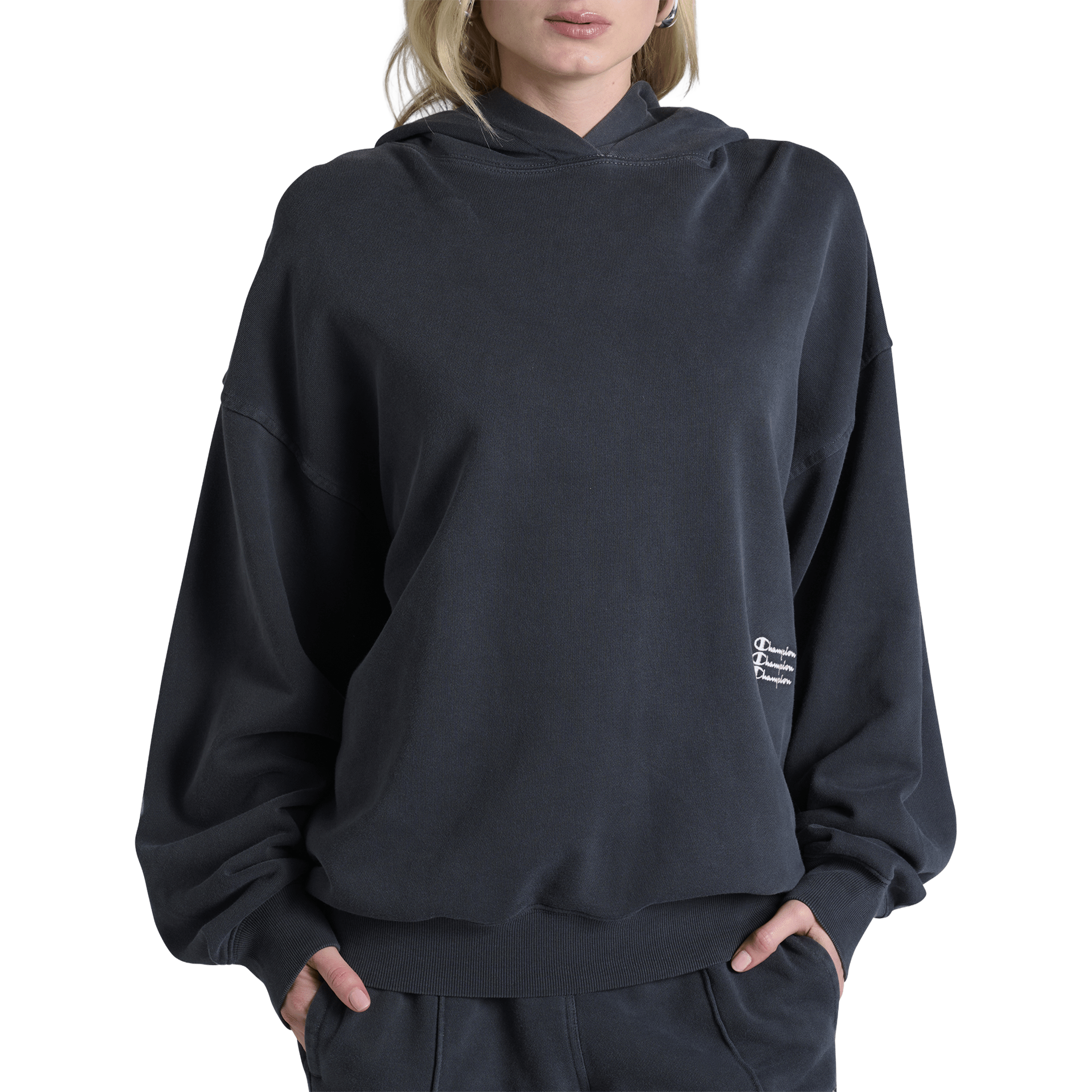 Womens Champion Rochester Vintage Wash Hoodie