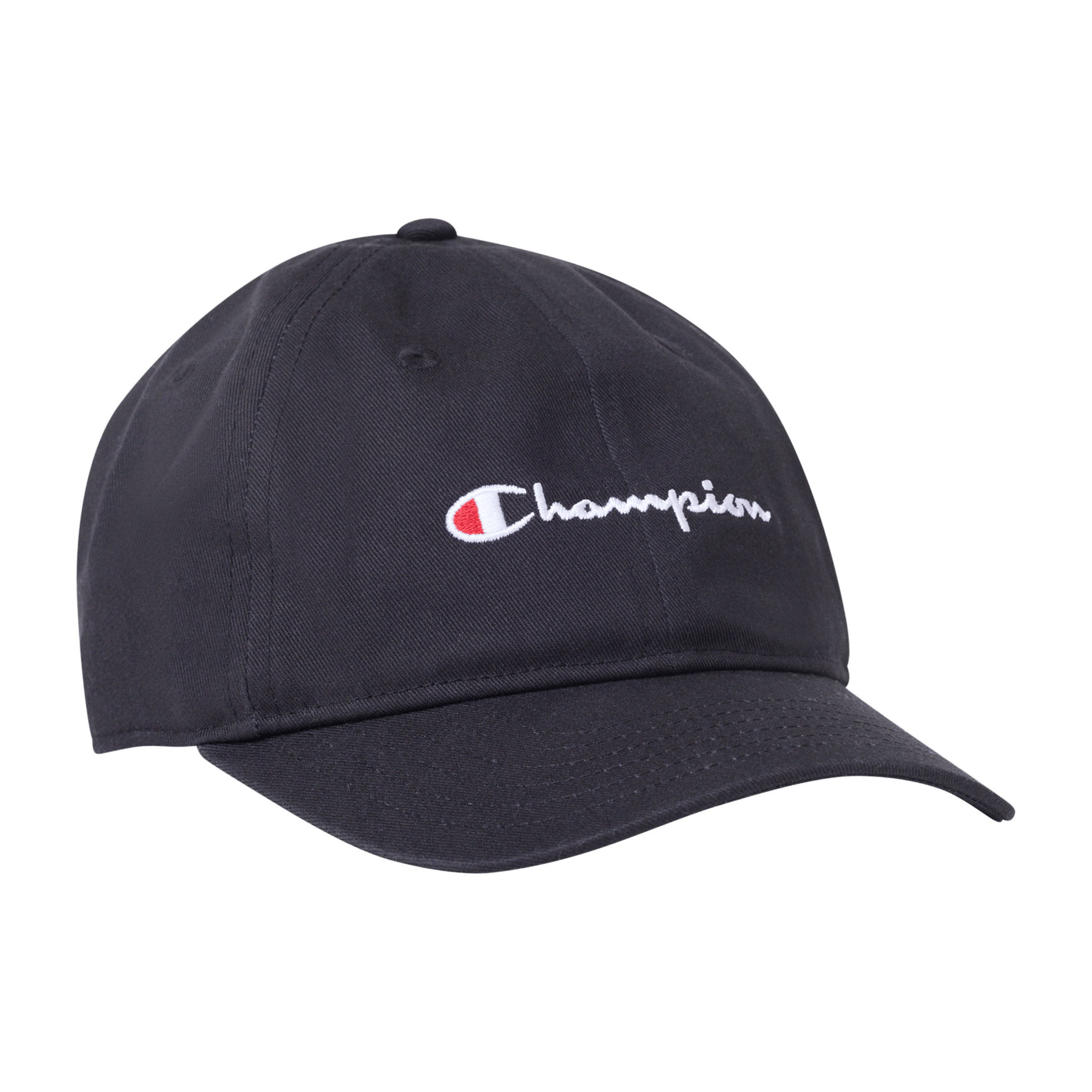 Champion Kids Junior Script Cap Black | Sports Direct Australia