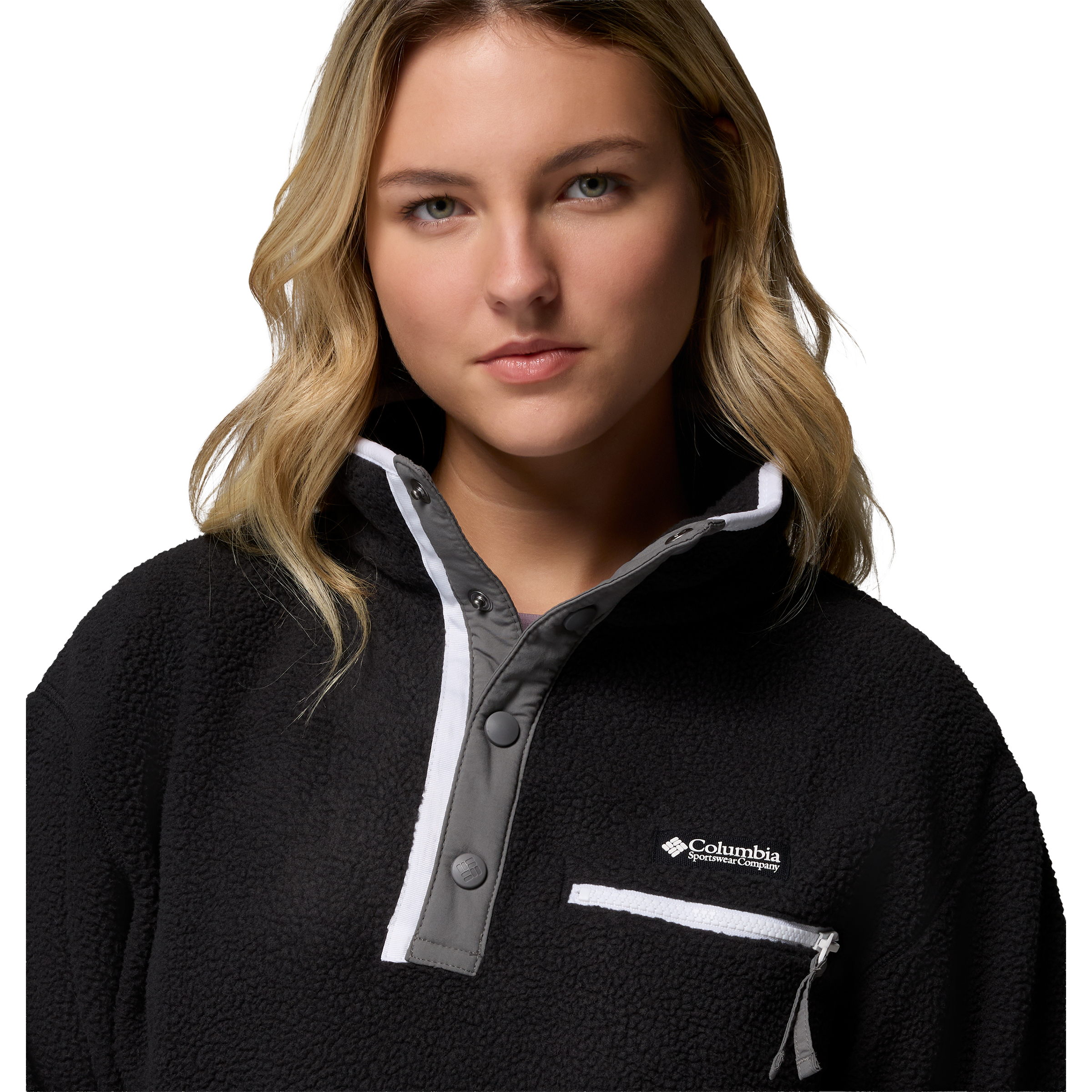 Columbia Helvetia™ II Cropped Half Snap Fleece Pullover