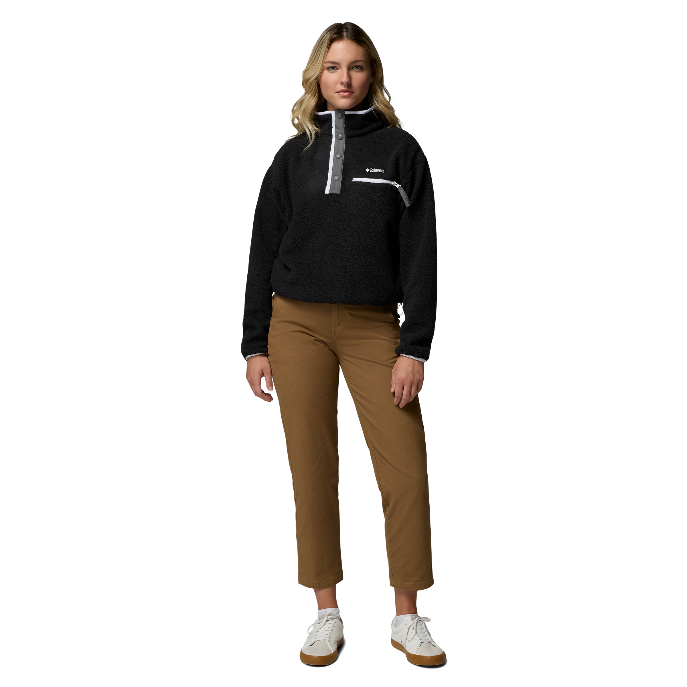 Columbia Helvetia™ II Cropped Half Snap Fleece Pullover