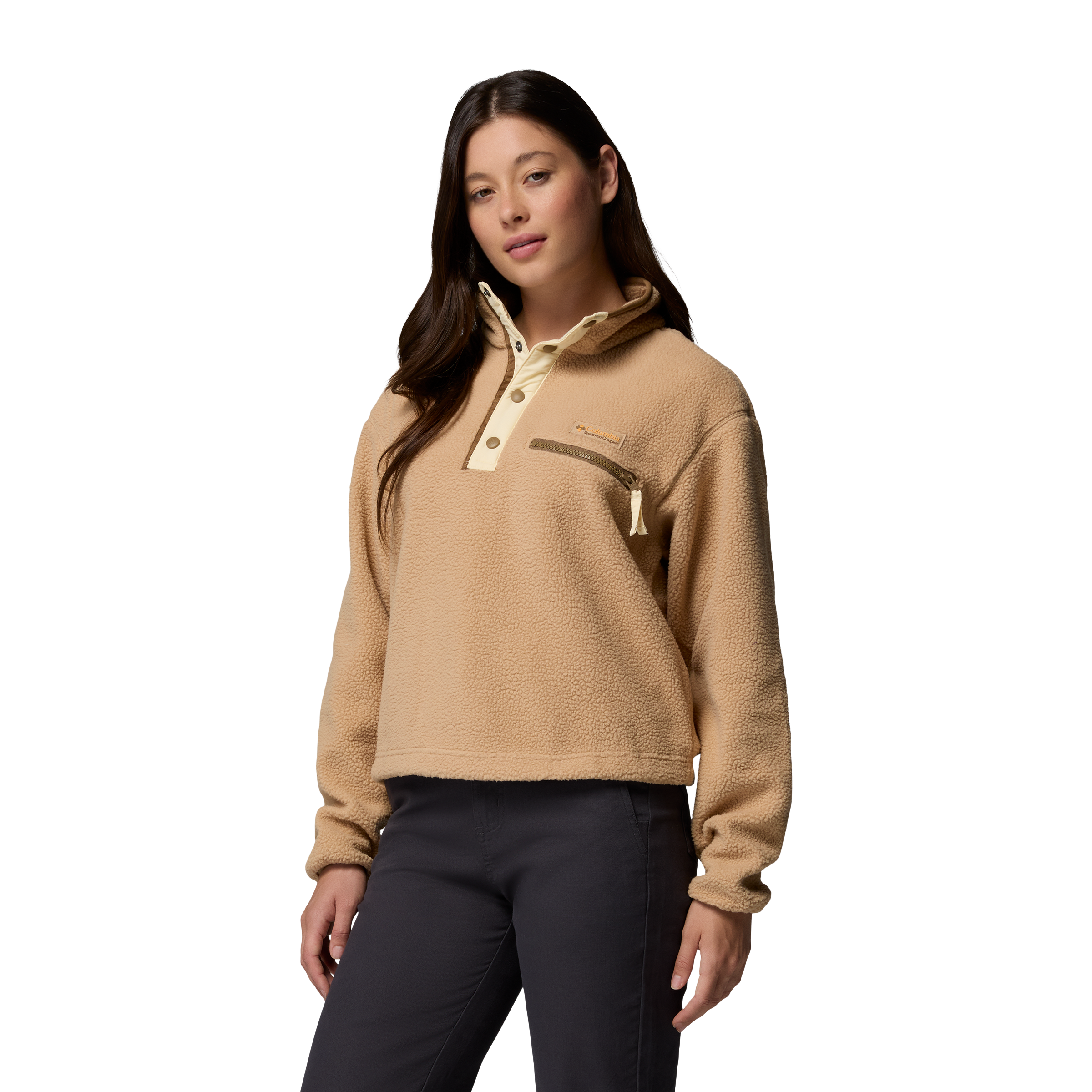 Columbia Helvetia™ II Cropped Half Snap Fleece Pullover