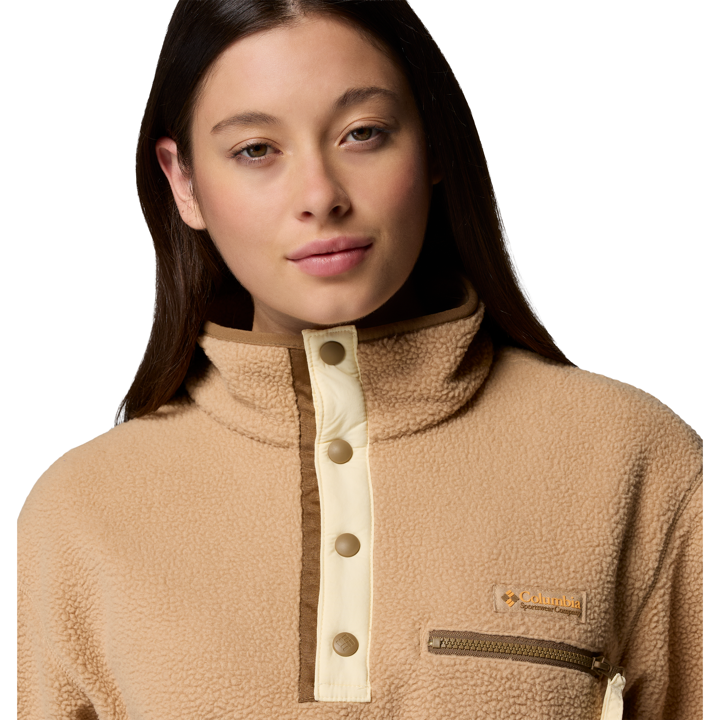 Columbia Helvetia™ II Cropped Half Snap Fleece Pullover