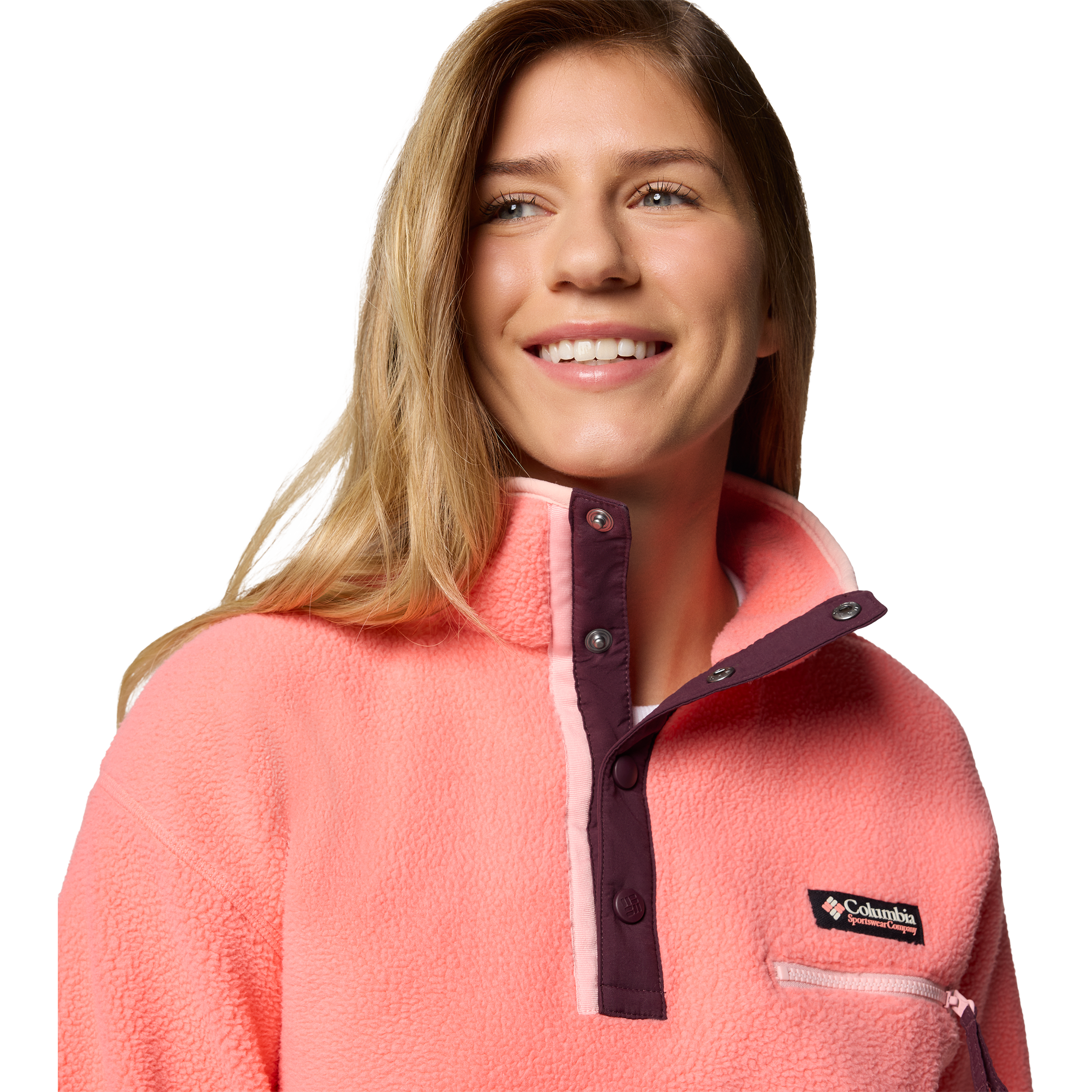 Columbia Helvetia™ II Cropped Half Snap Fleece Pullover