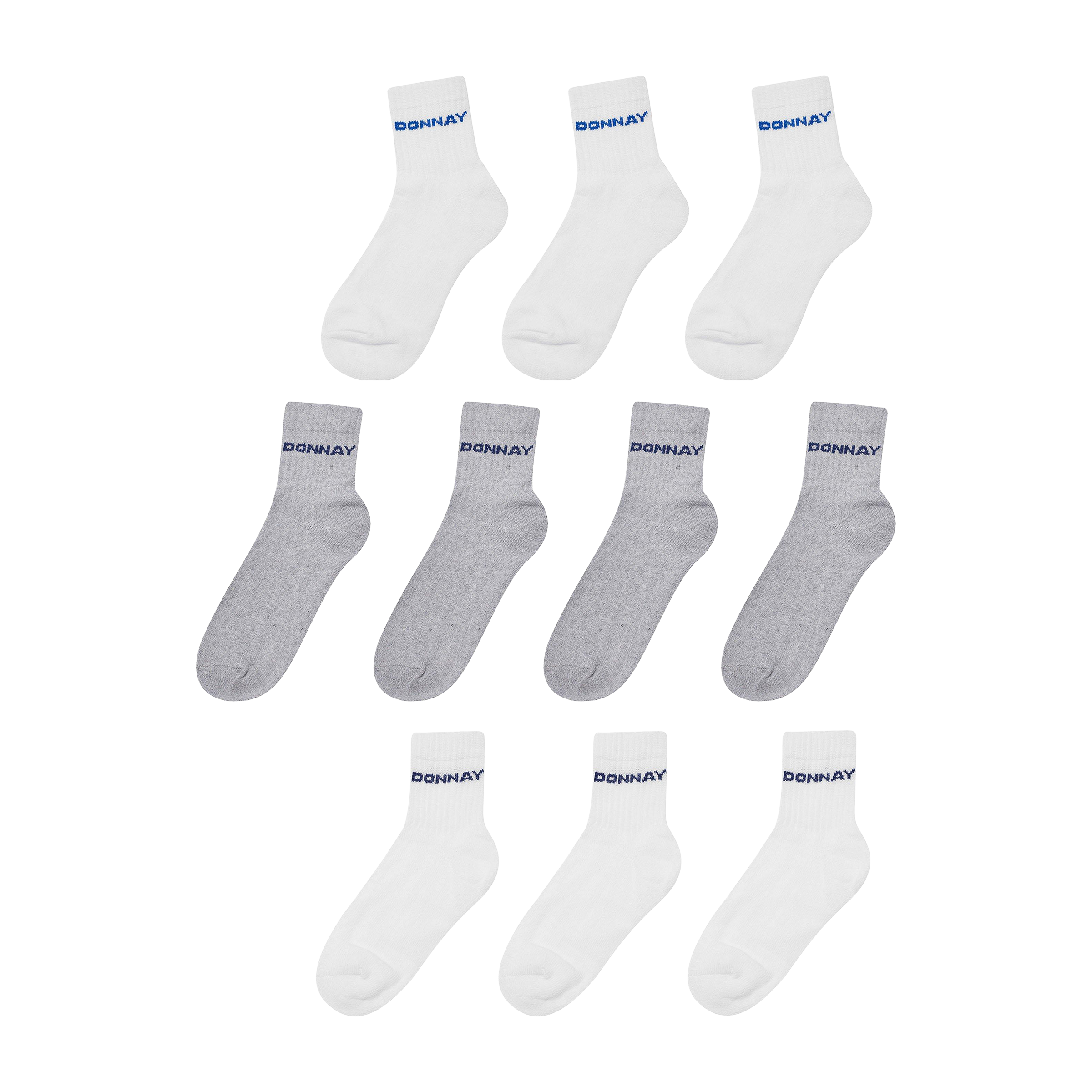 Donnay Quarter Crew (10pk) Socks