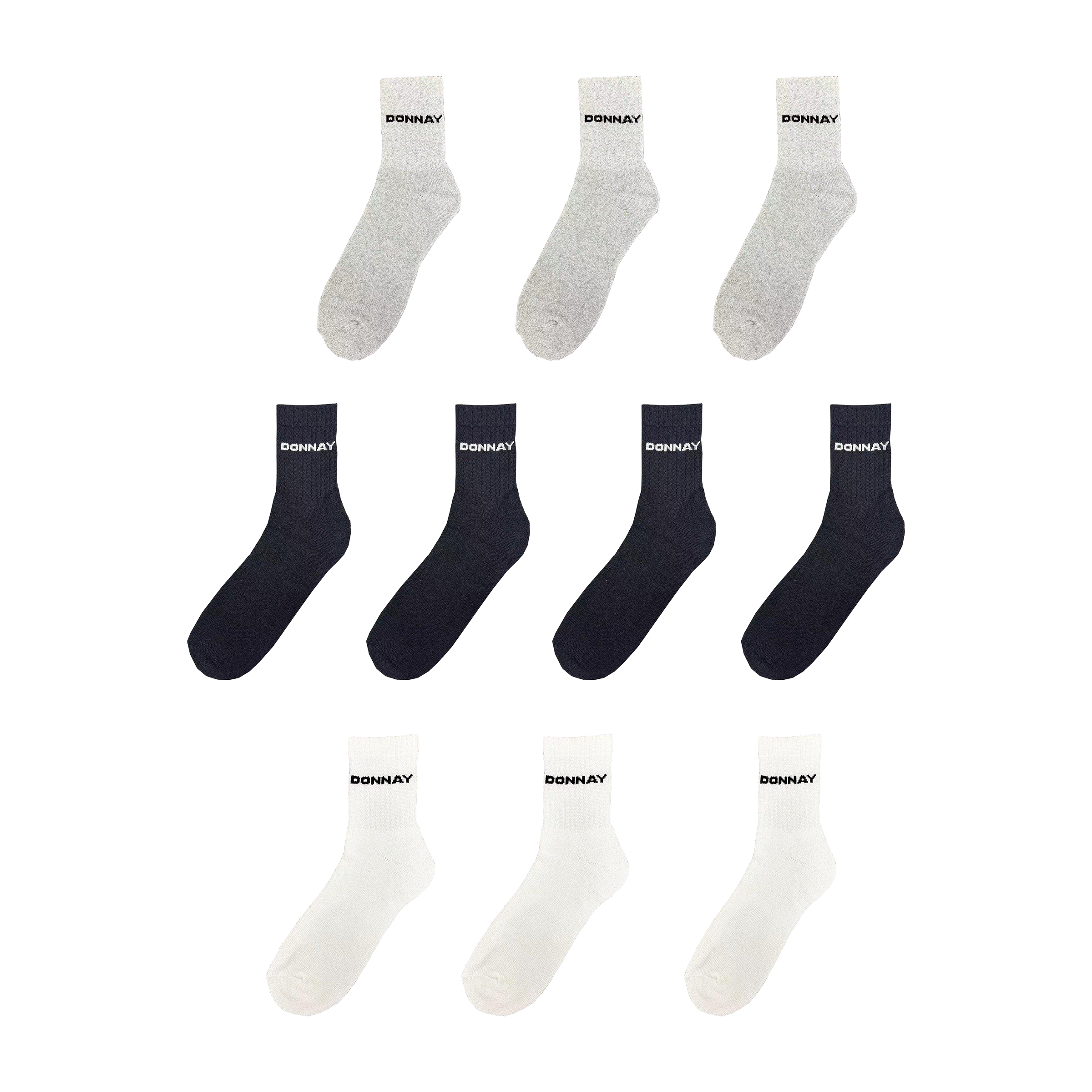Donnay Quarter Crew (10pk) Socks