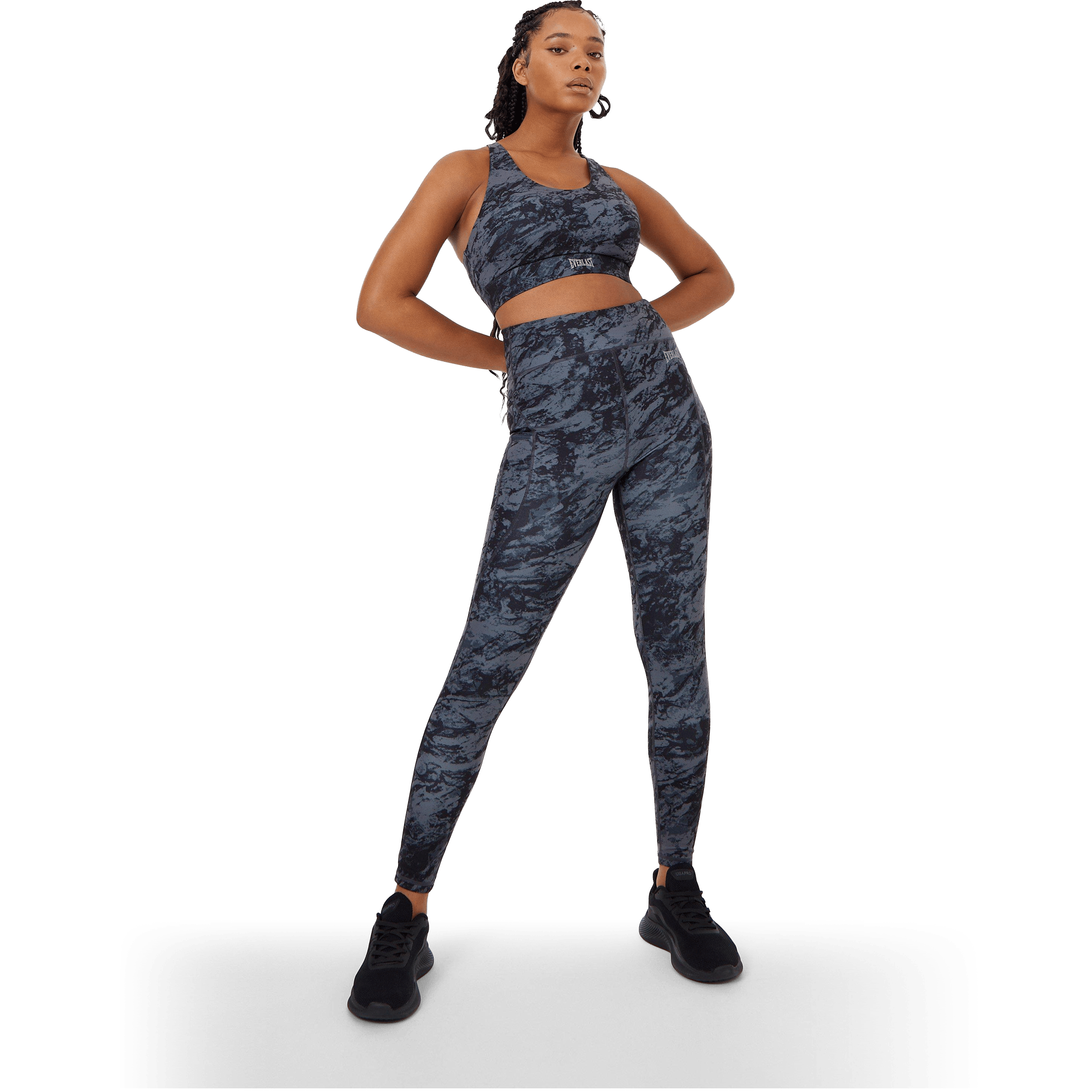Womens Everlast Contour Panel Leggings