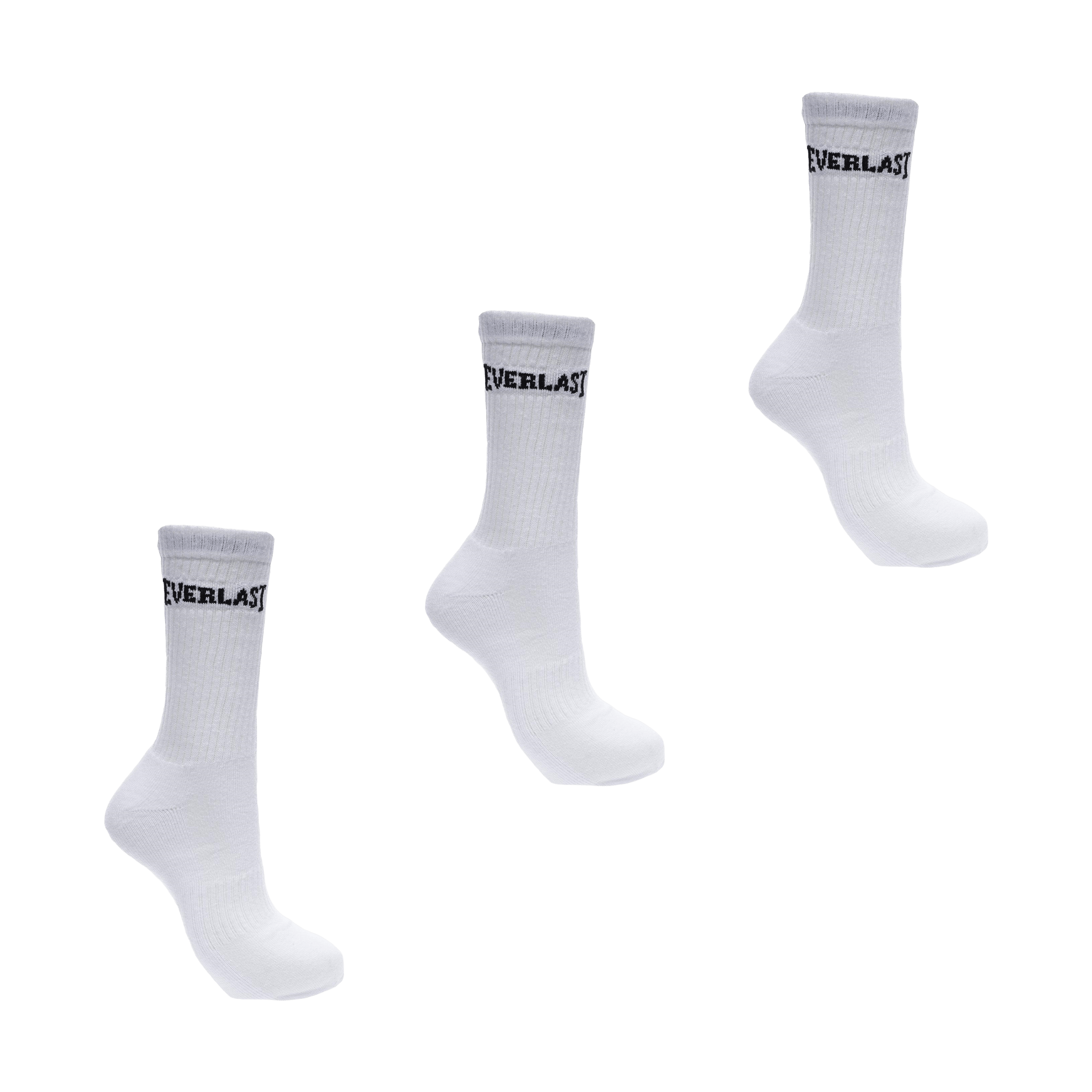 Mens Everlast (3pk) Crew Socks - UK 12+ (US 13+)