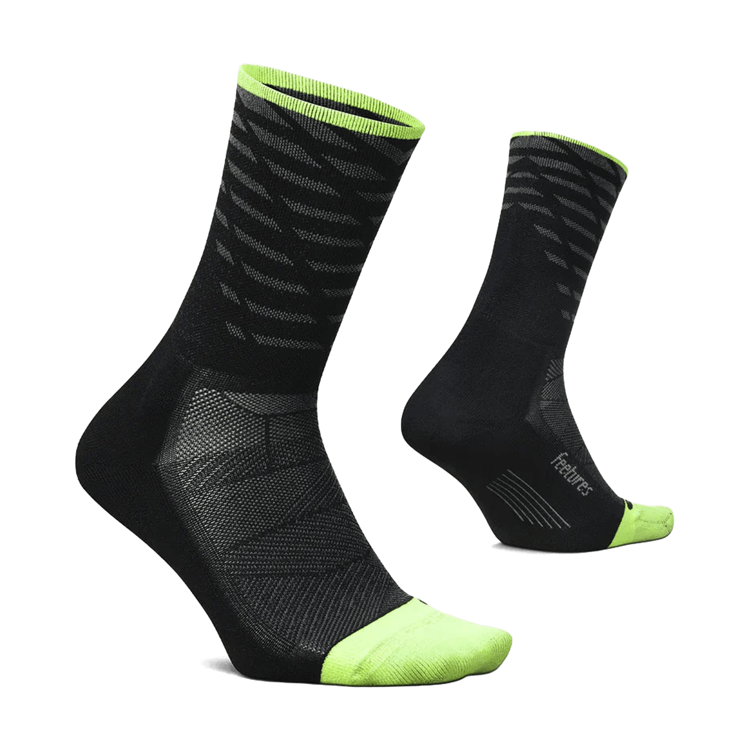 Unisex Feetures Elite Light Cushion Mini-Crew Socks