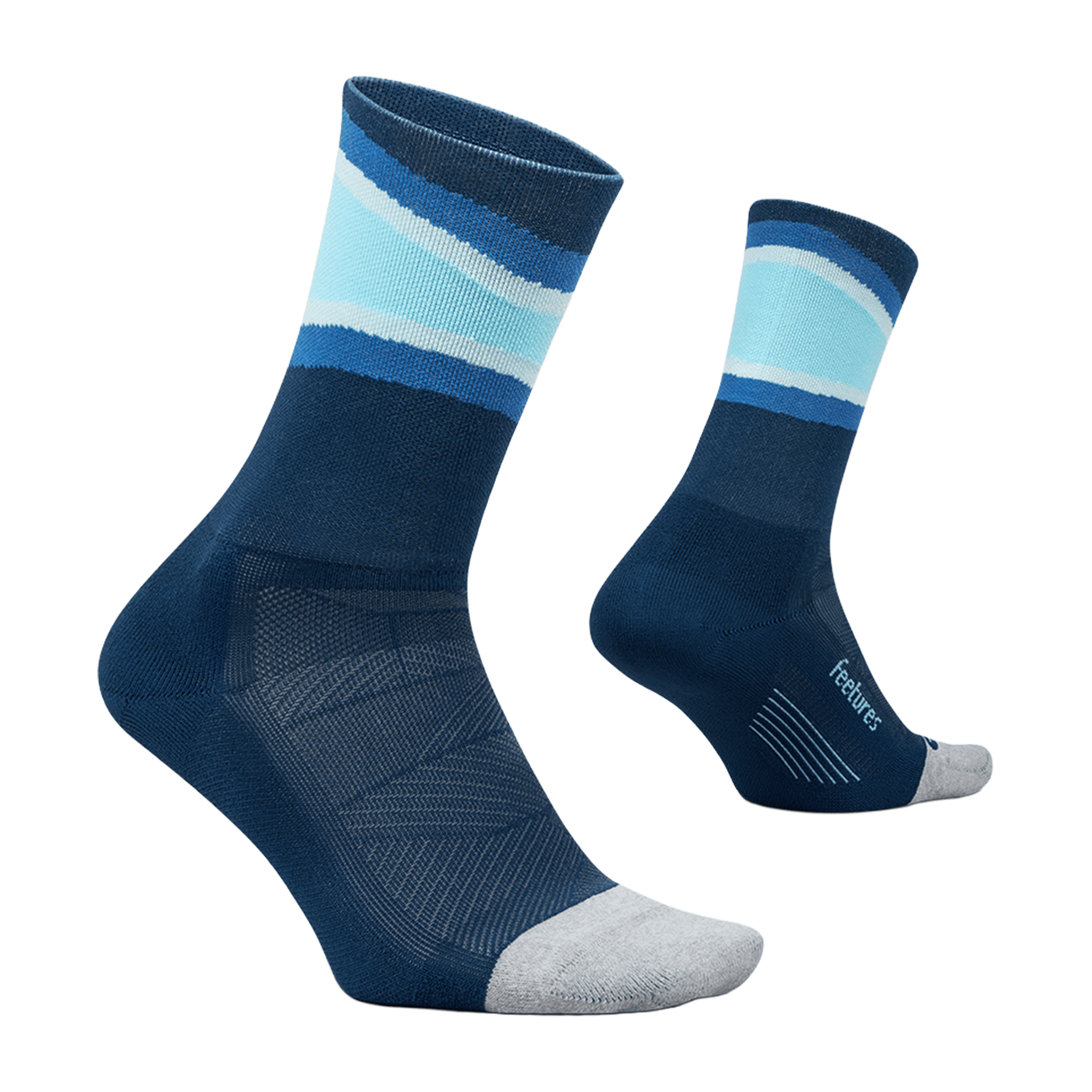 Unisex Feetures Elite Light Cushion Mini Crew