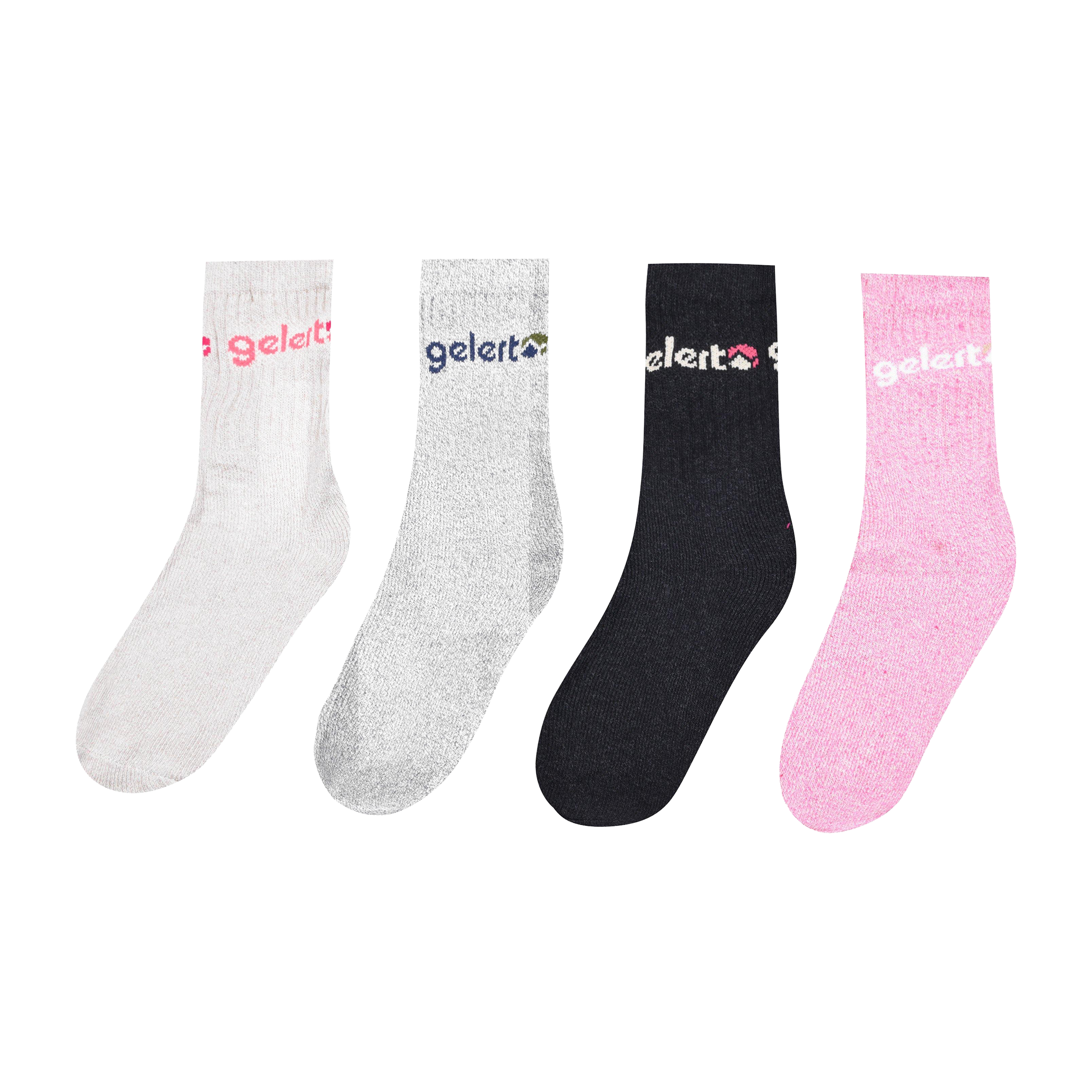 Gelert Walking (4pk) Boot Socks - UK 4-8 (US 6.5-10.5)