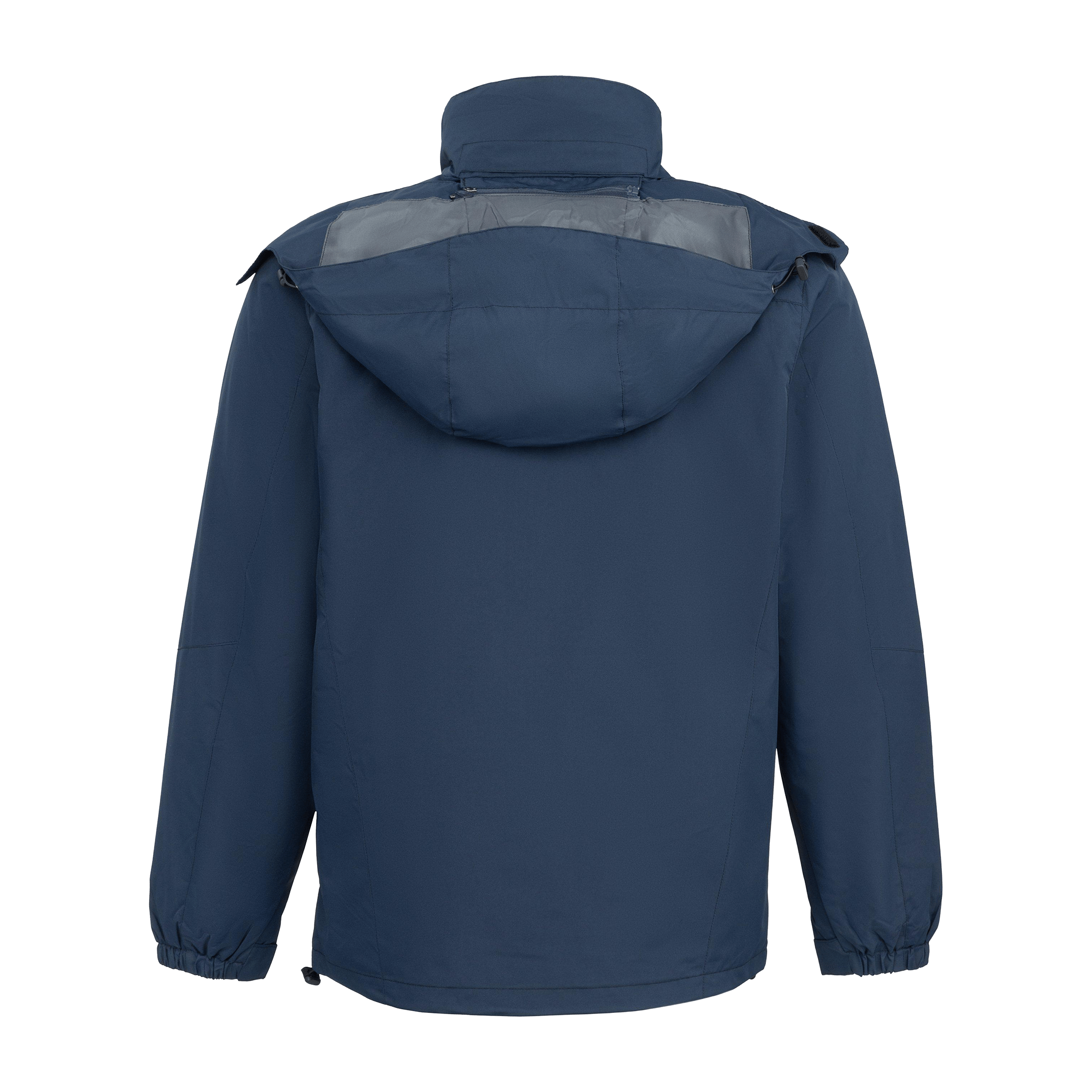 Mens Gelert 3-in-1 Windproof Fleece Lined Detachable Hood Long Sleeve Jacket