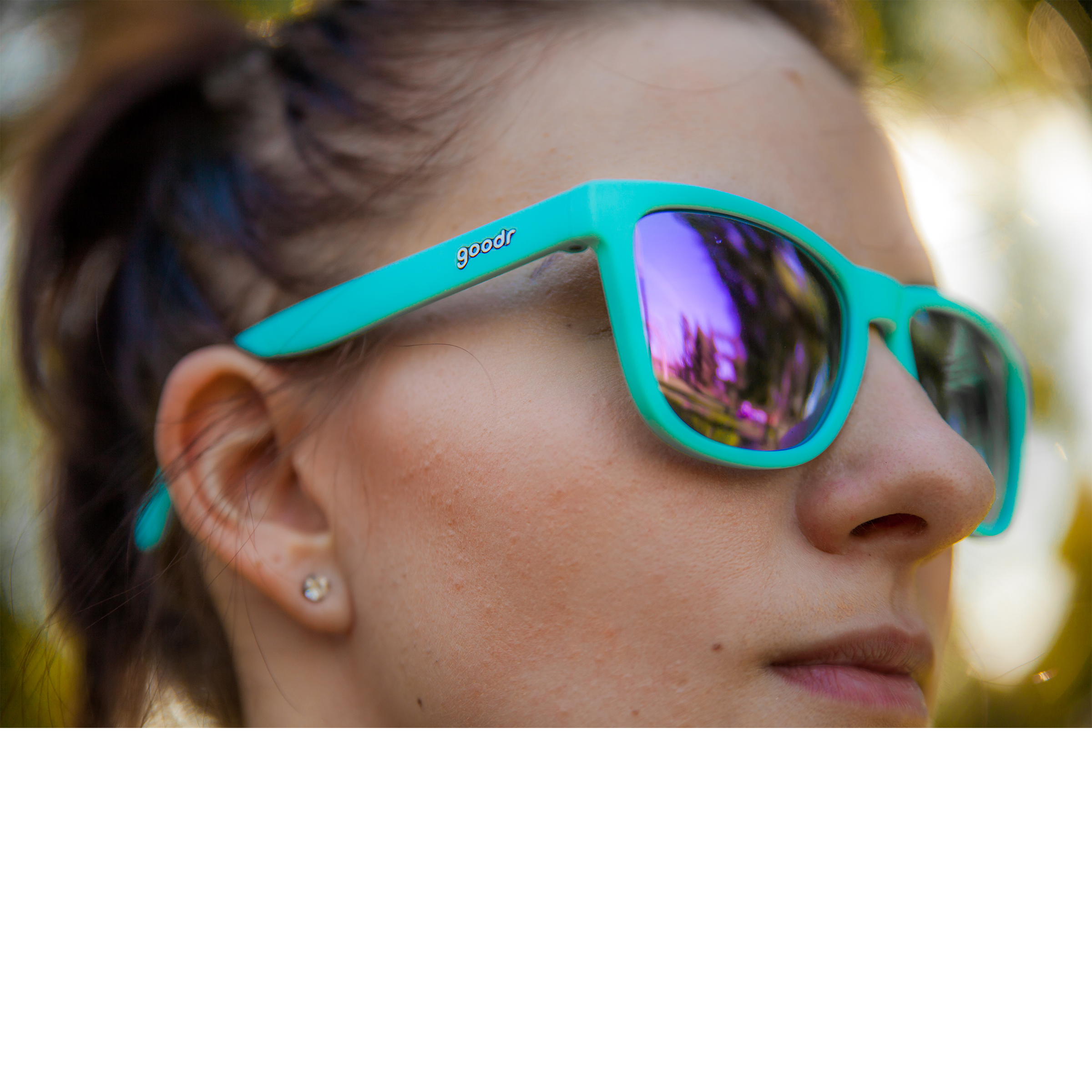 Goodr Electric Dinatopia Carnival  - Mirrored Sunglasses