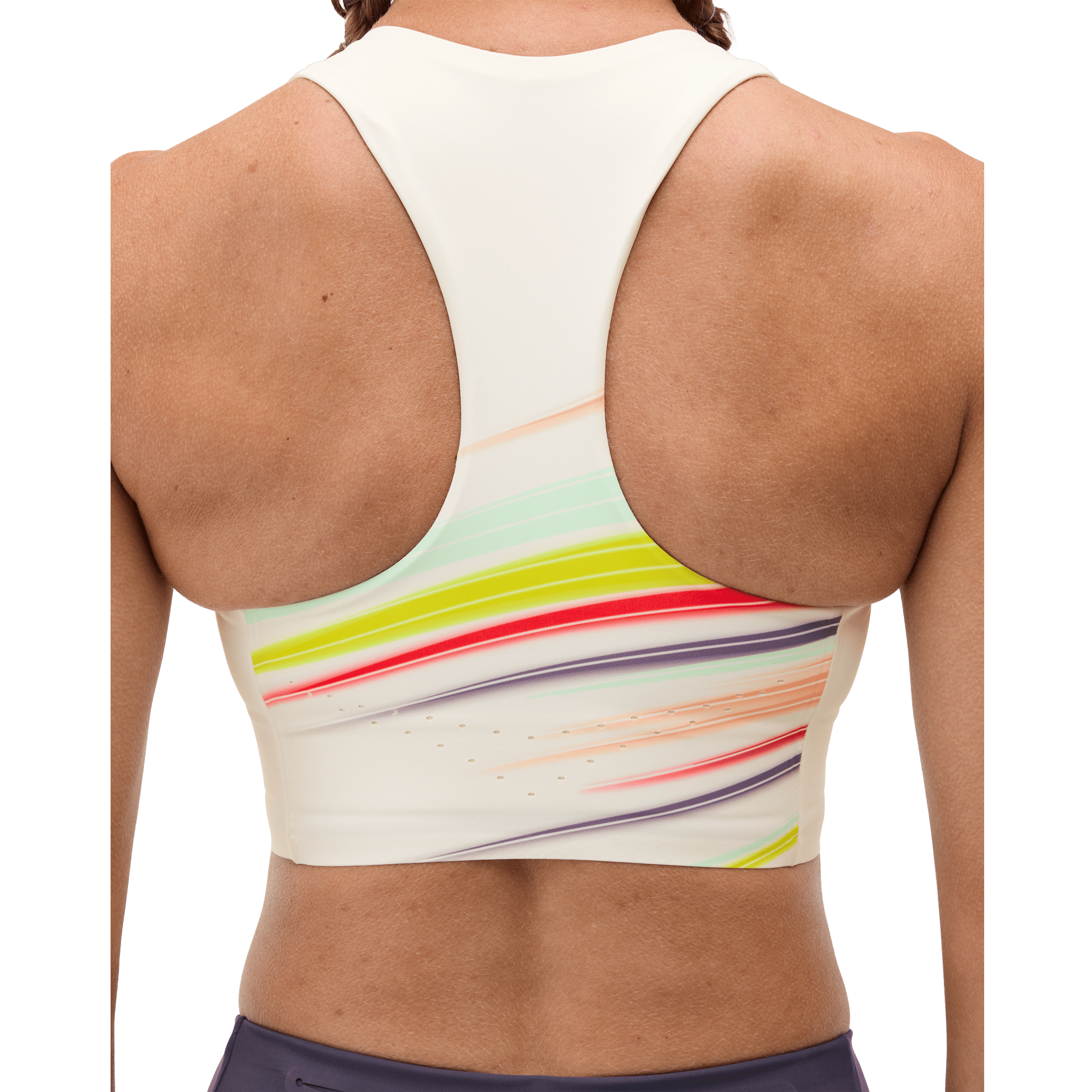 Womens Hoka Race Day Crop Sports Bra