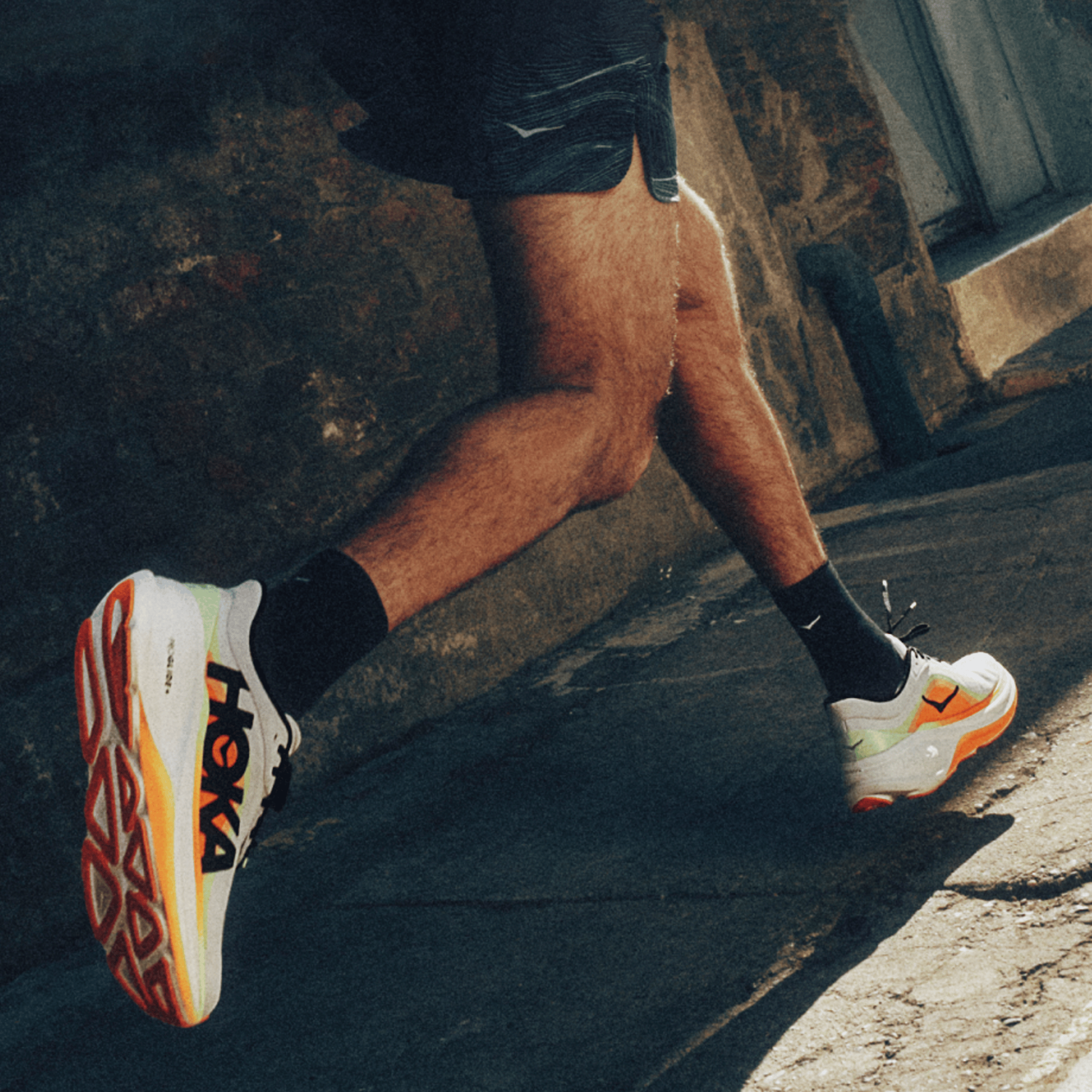 Mens Hoka Clifton Pro Running Shoes