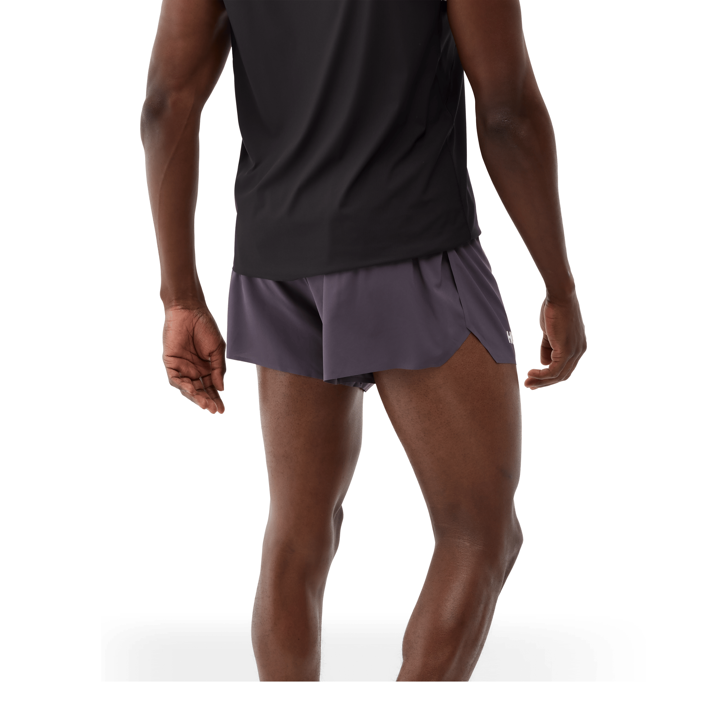 Mens Hoka Race Day Split Shorts