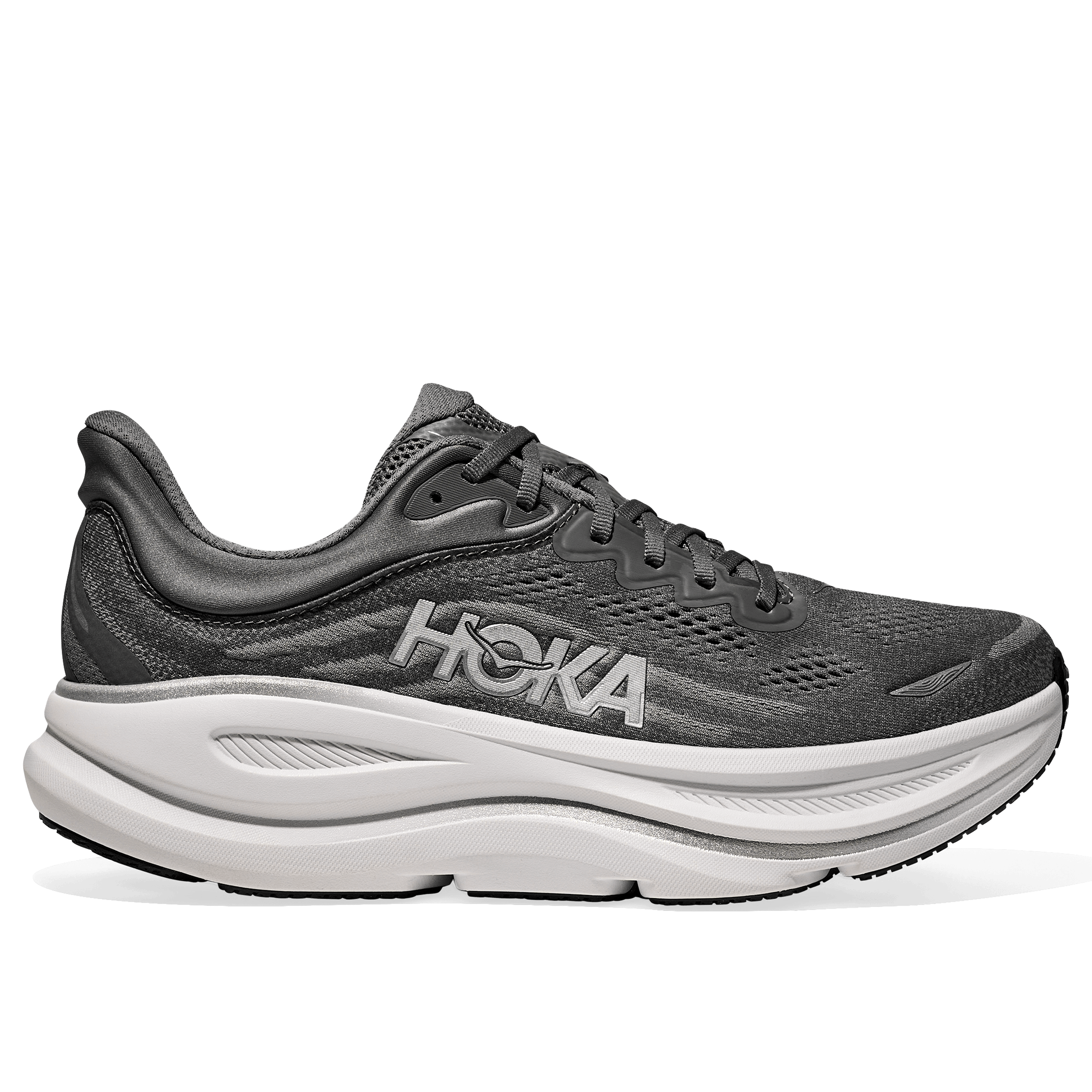 Mens Bondi 9 Running Shoes Crabapple / Crabapple | Sports Direct