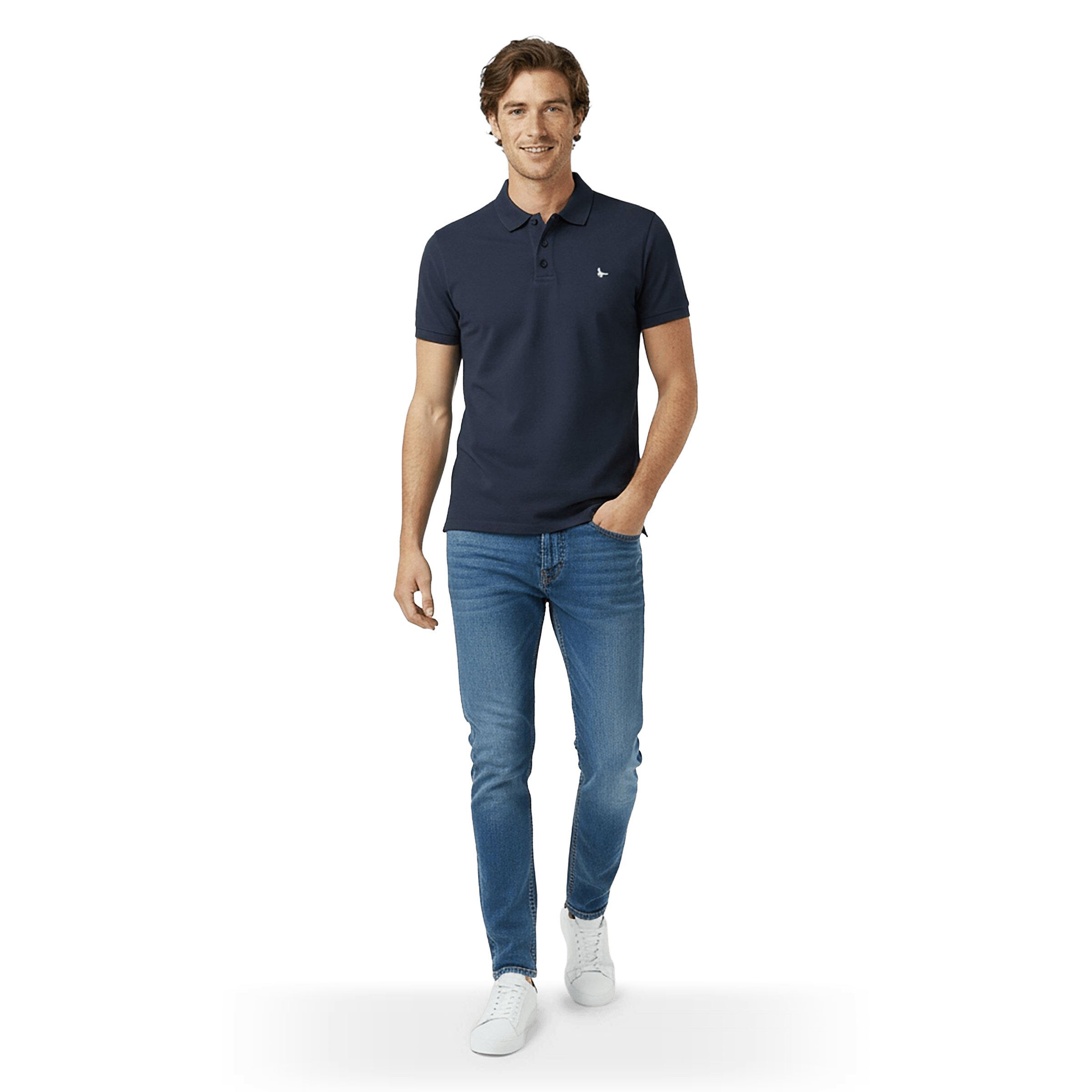 Mens Jack Wills Eaton Stretch Polo