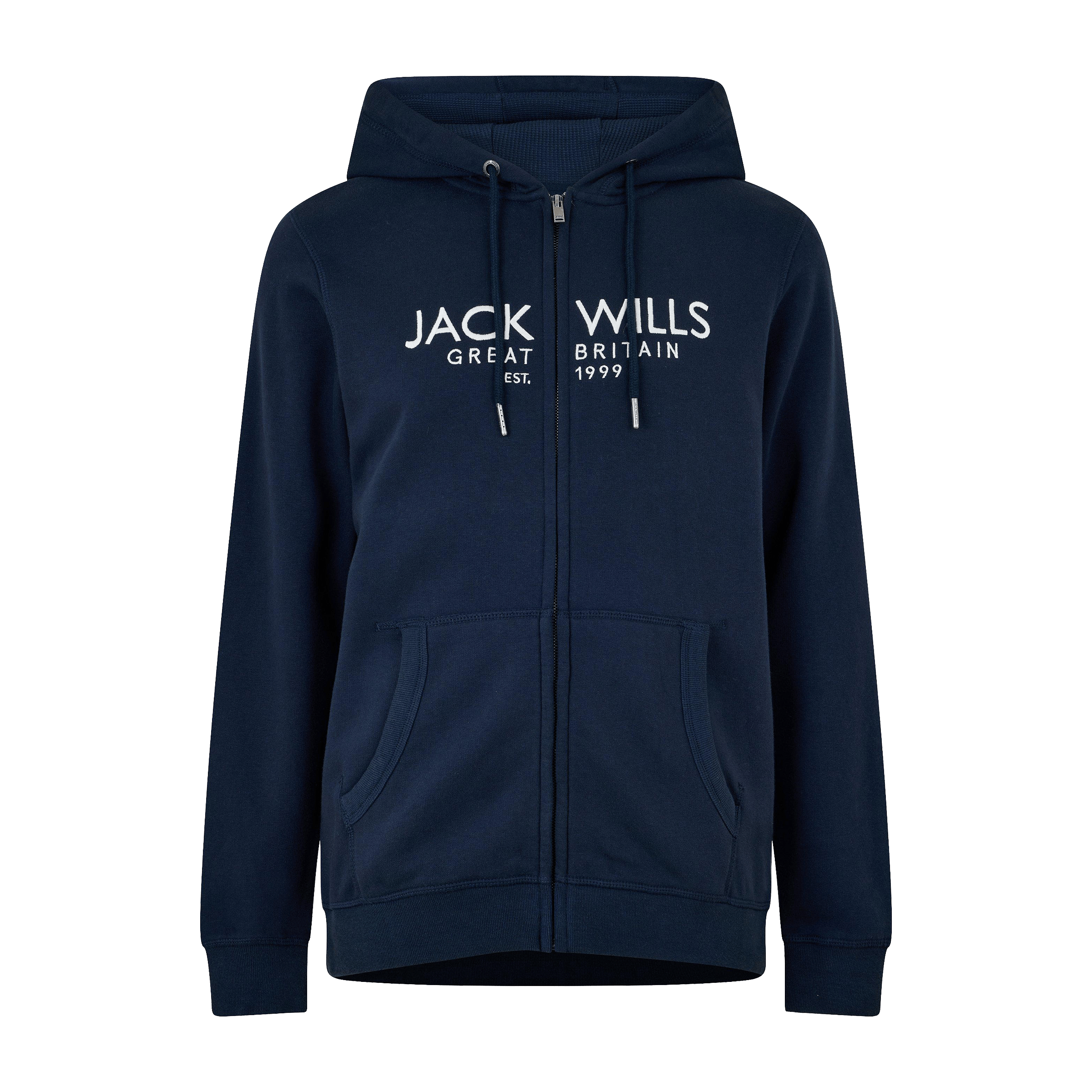 Mens Jack Wills Graphic Zip Hoodie