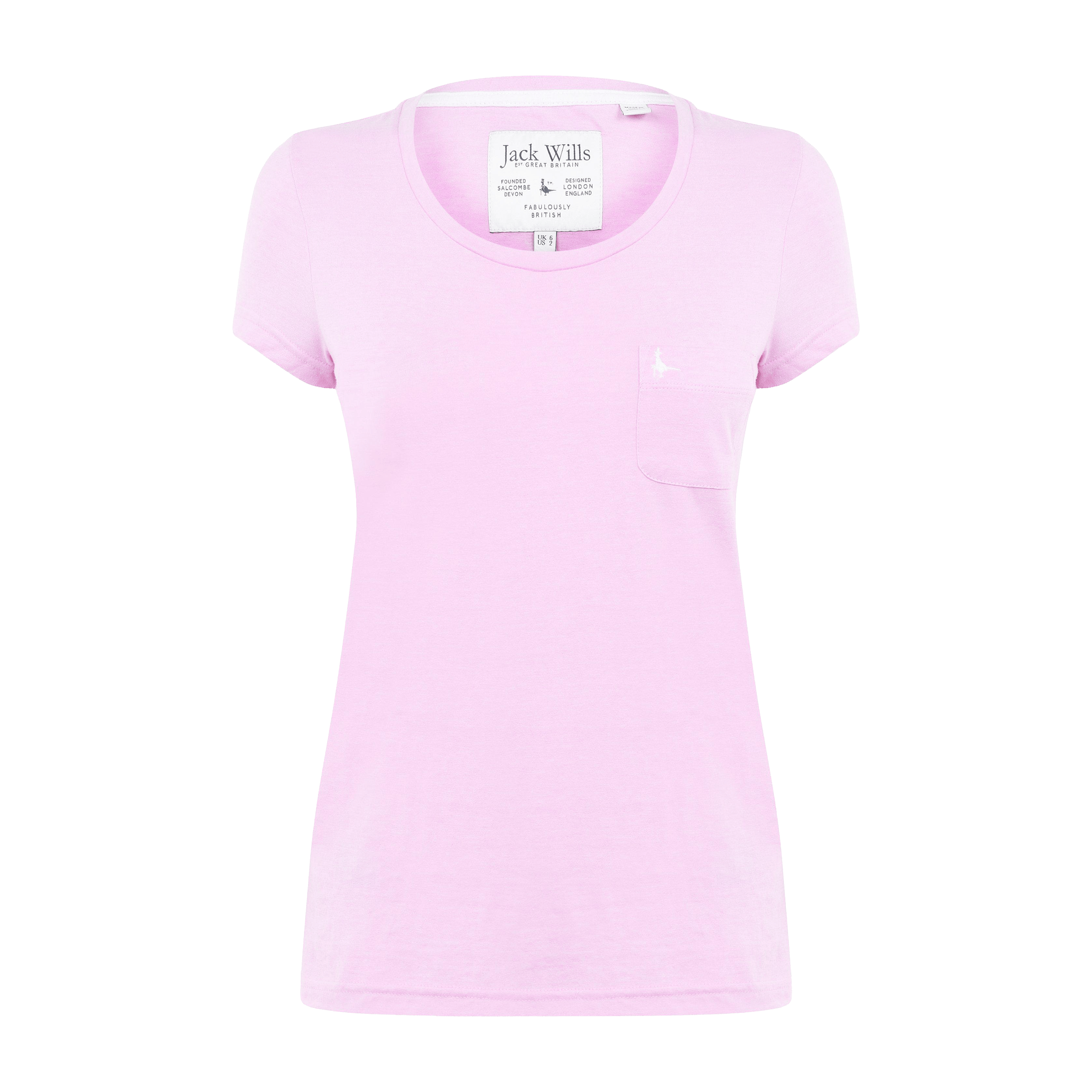 Womens Jack Wills Fullford Pocket  Tee
