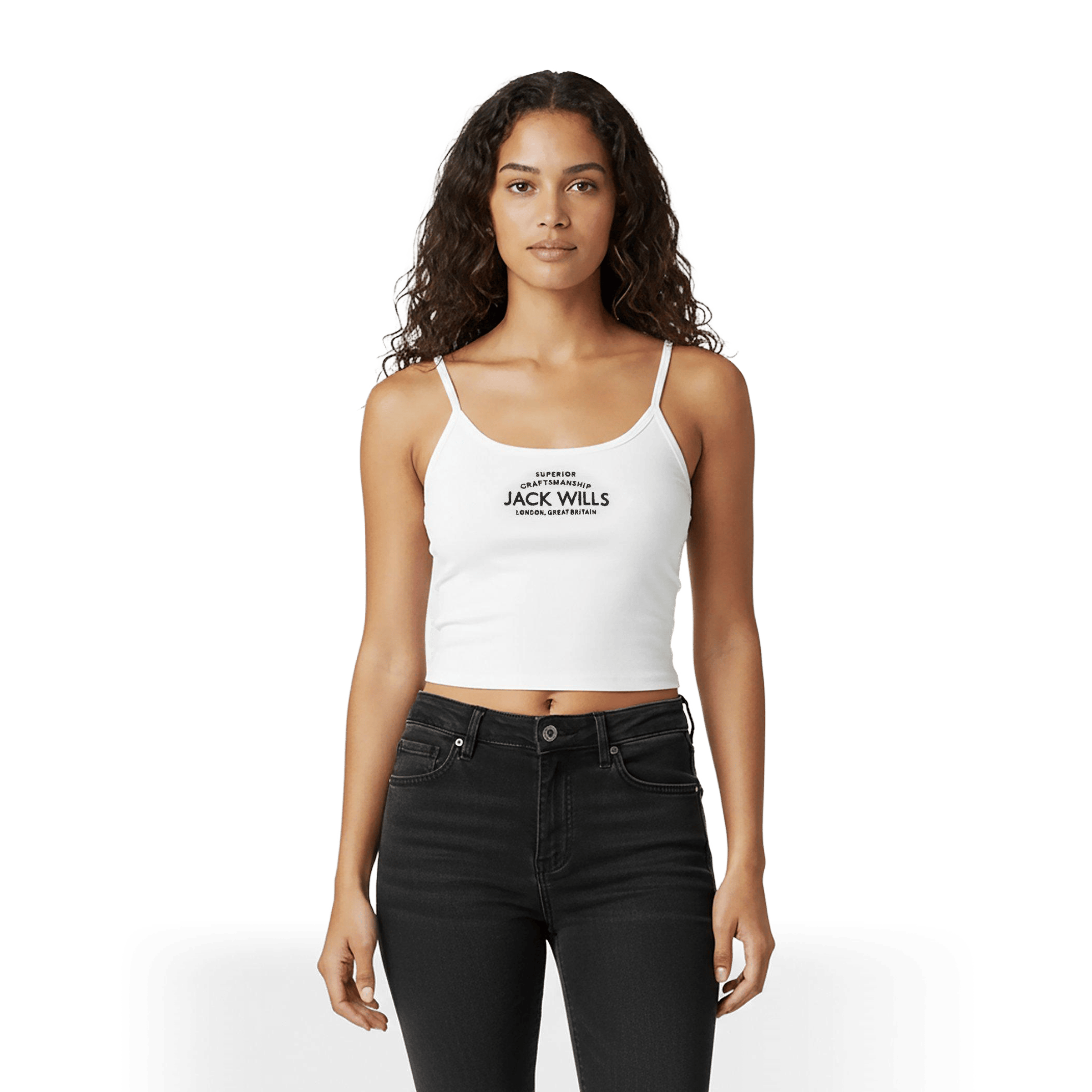 Womens Jack Wills Roseberry Strap Vest