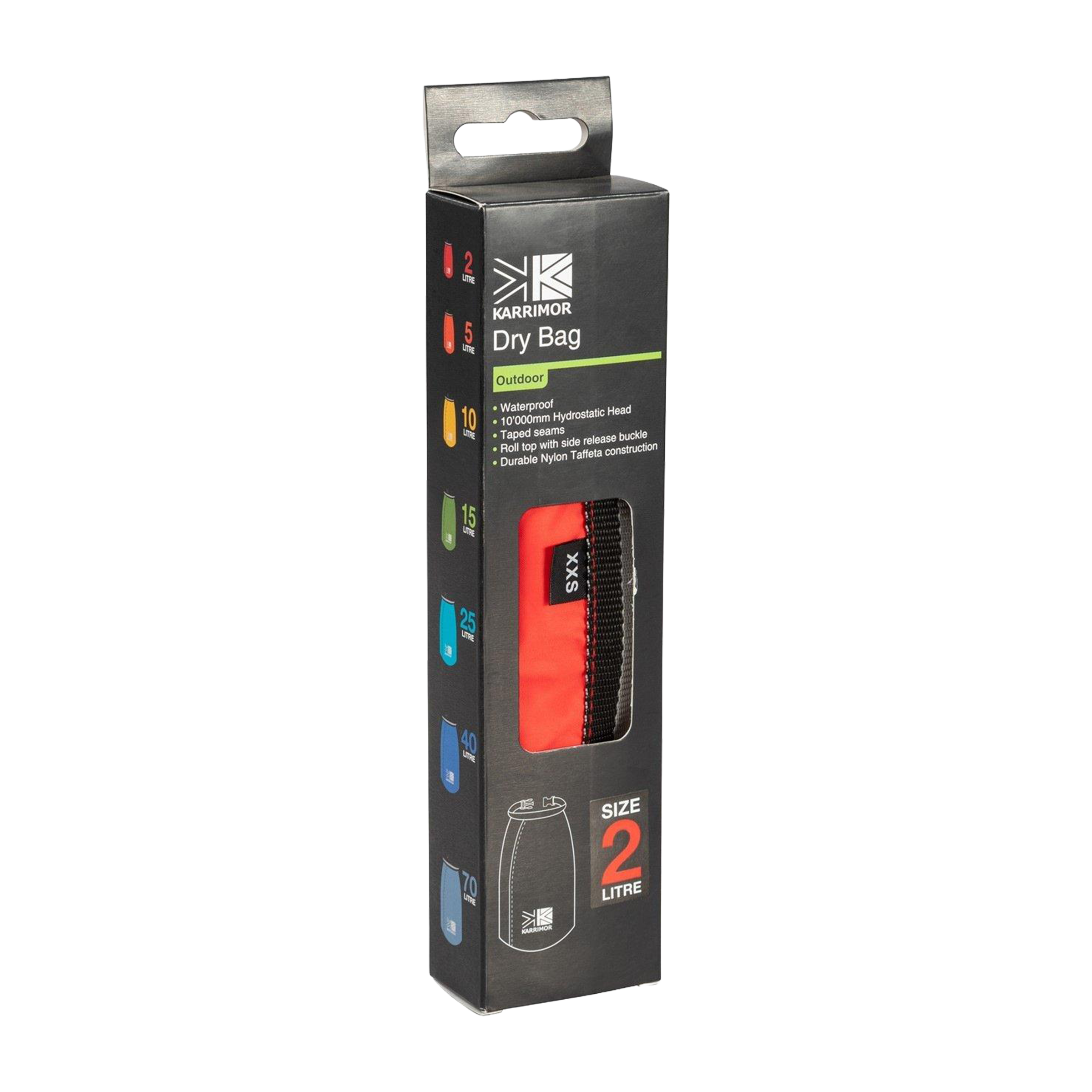 Karrimor Waterproof (2L) Dry Bag and Backpack Liner