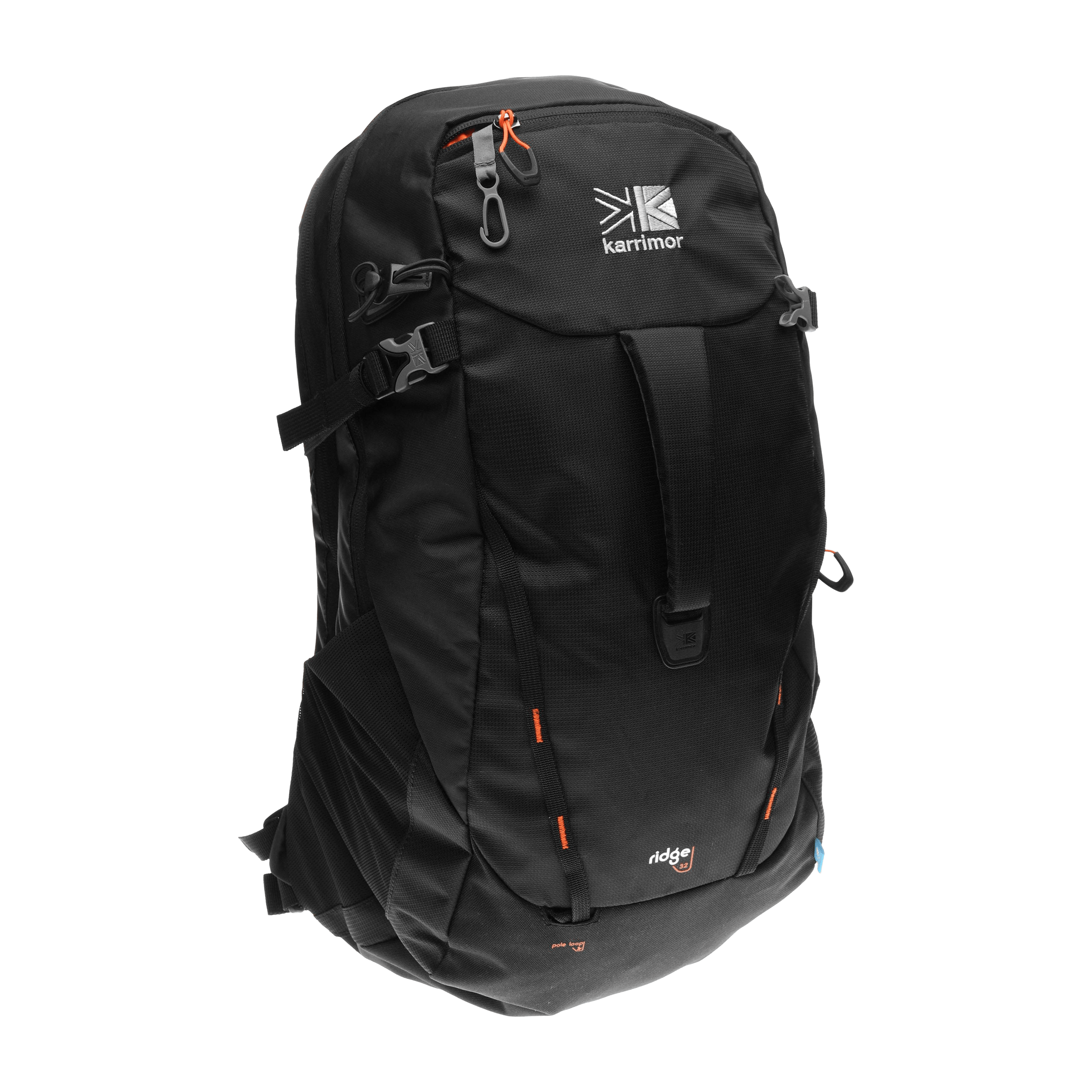 カリマー Karrimor リッジ リュックサック 32L ブラック Karrimor Unisex Ridge Rucksack (32L) Backpack Black | Sports