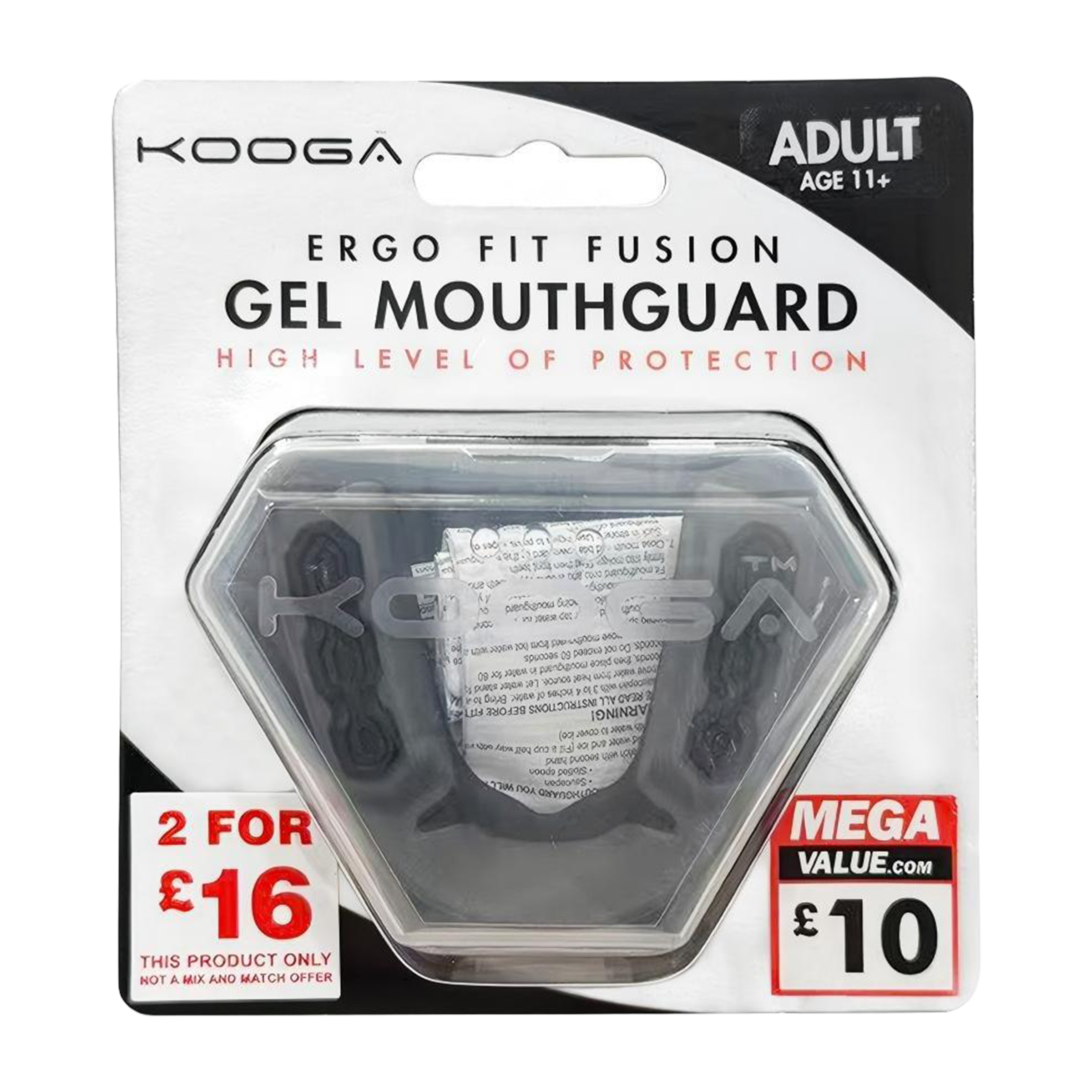 Kooga Ergo Fit Gel Mouthguard