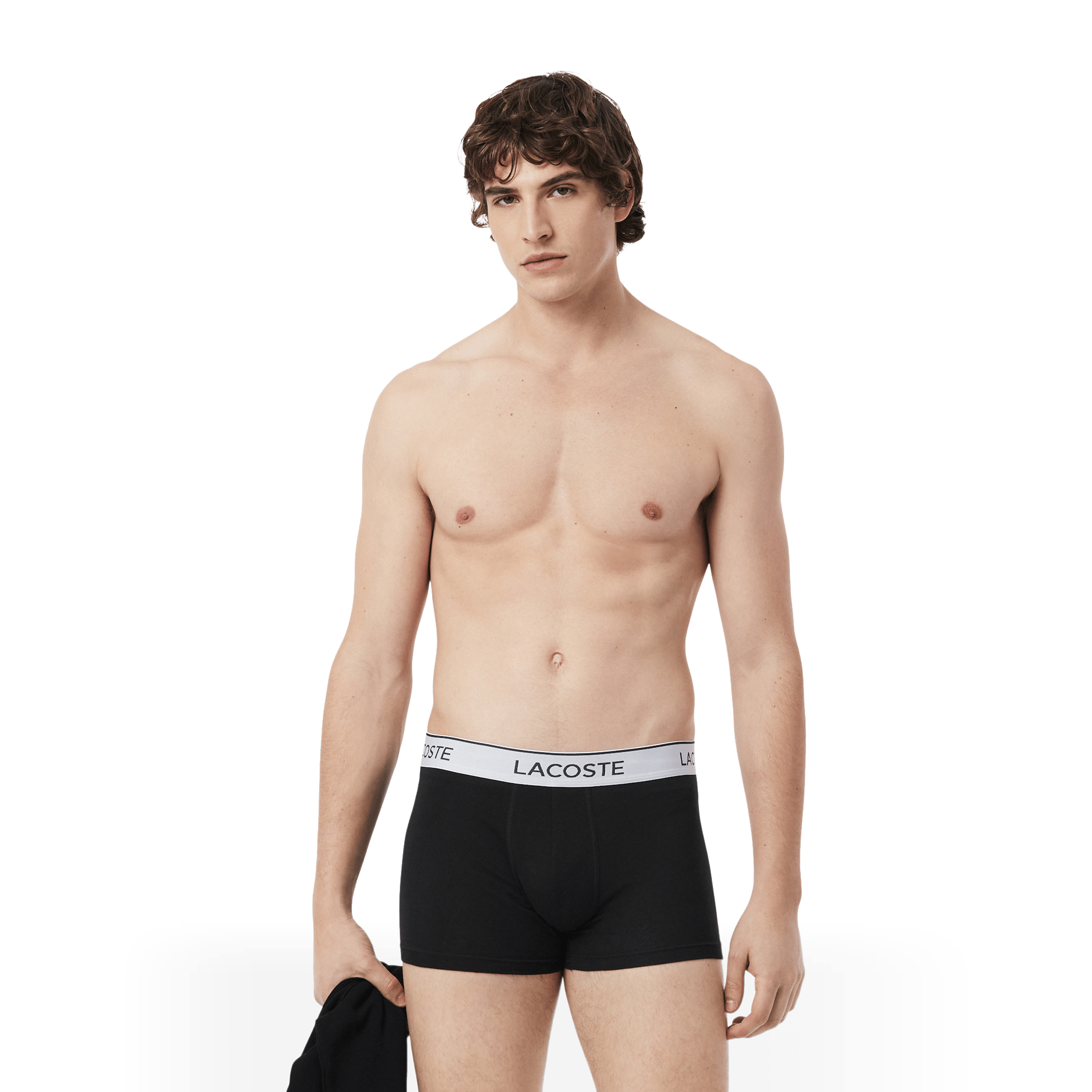 Lacoste (3pk) Cotton Stretch Jersey Trunks