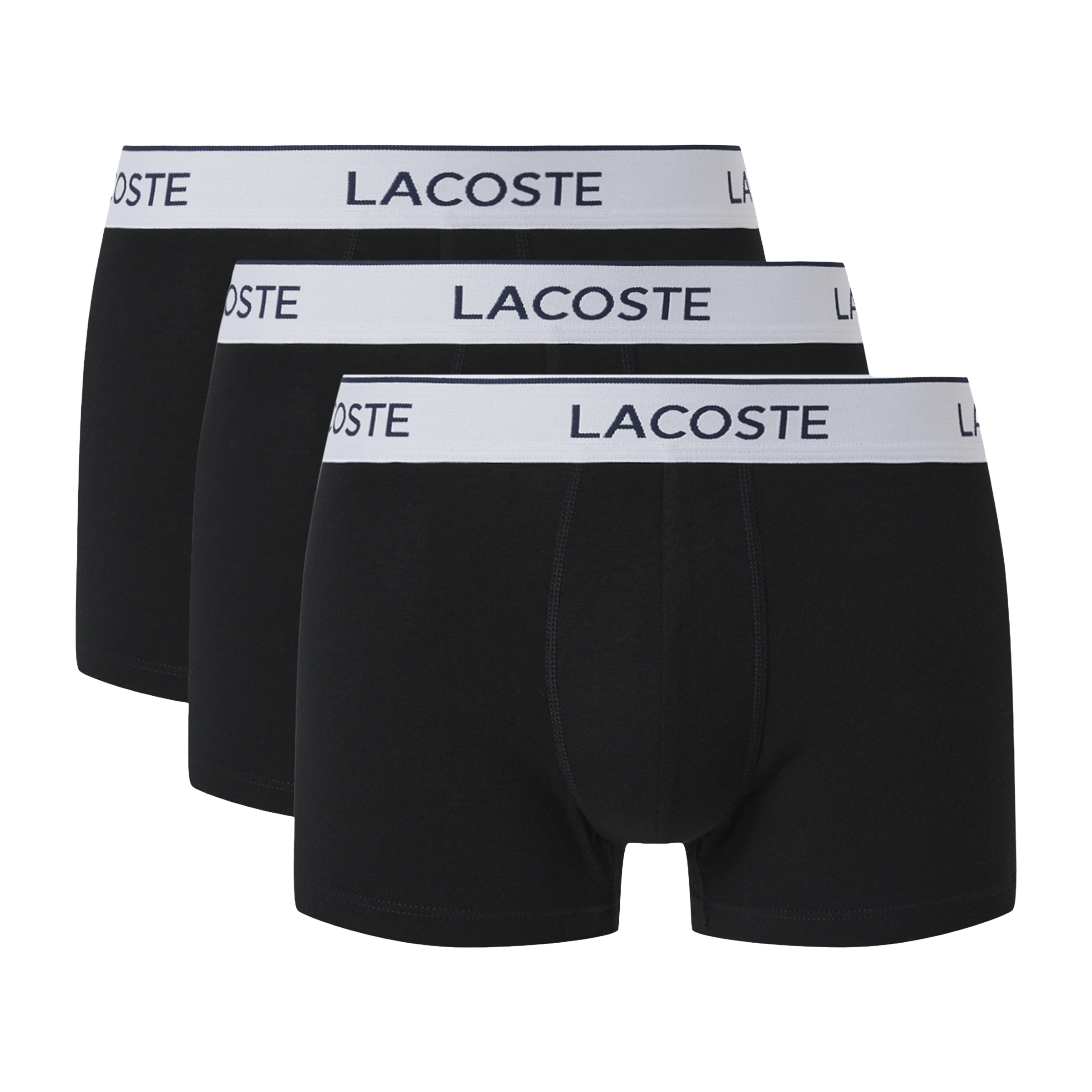 Lacoste (3pk) Cotton Stretch Jersey Trunks