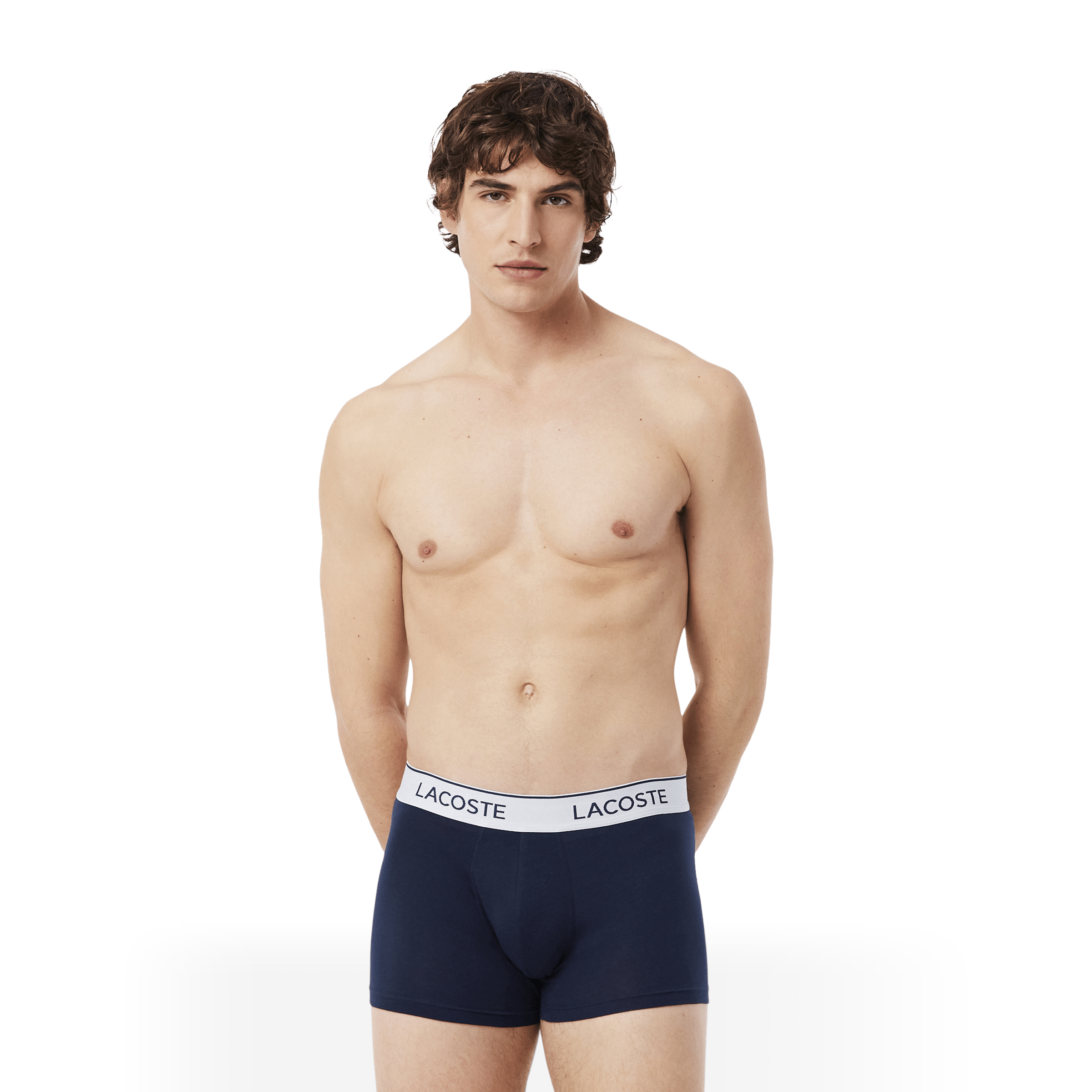 Lacoste (3pk) Cotton Stretch Jersey Trunks