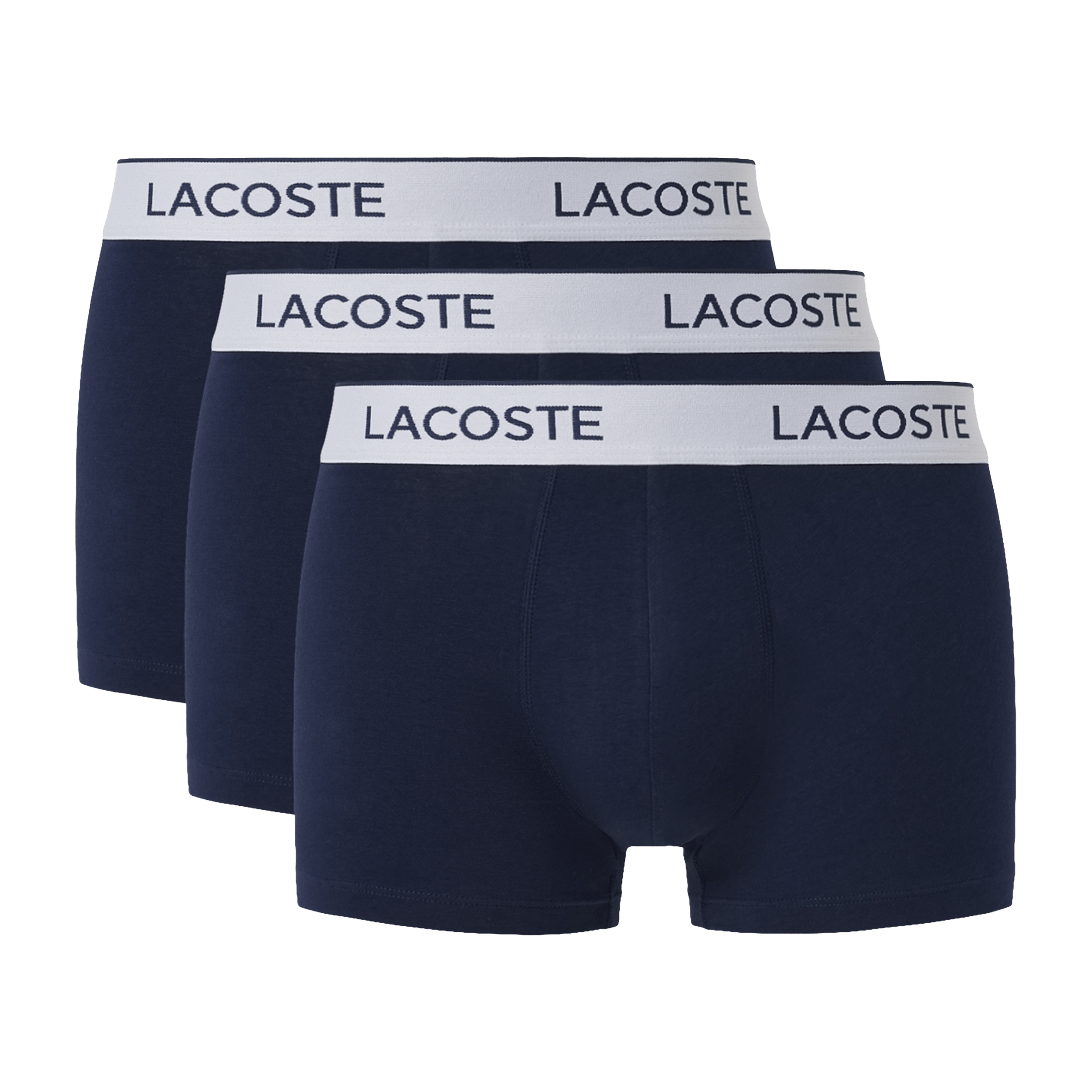 Lacoste (3pk) Cotton Stretch Jersey Trunks