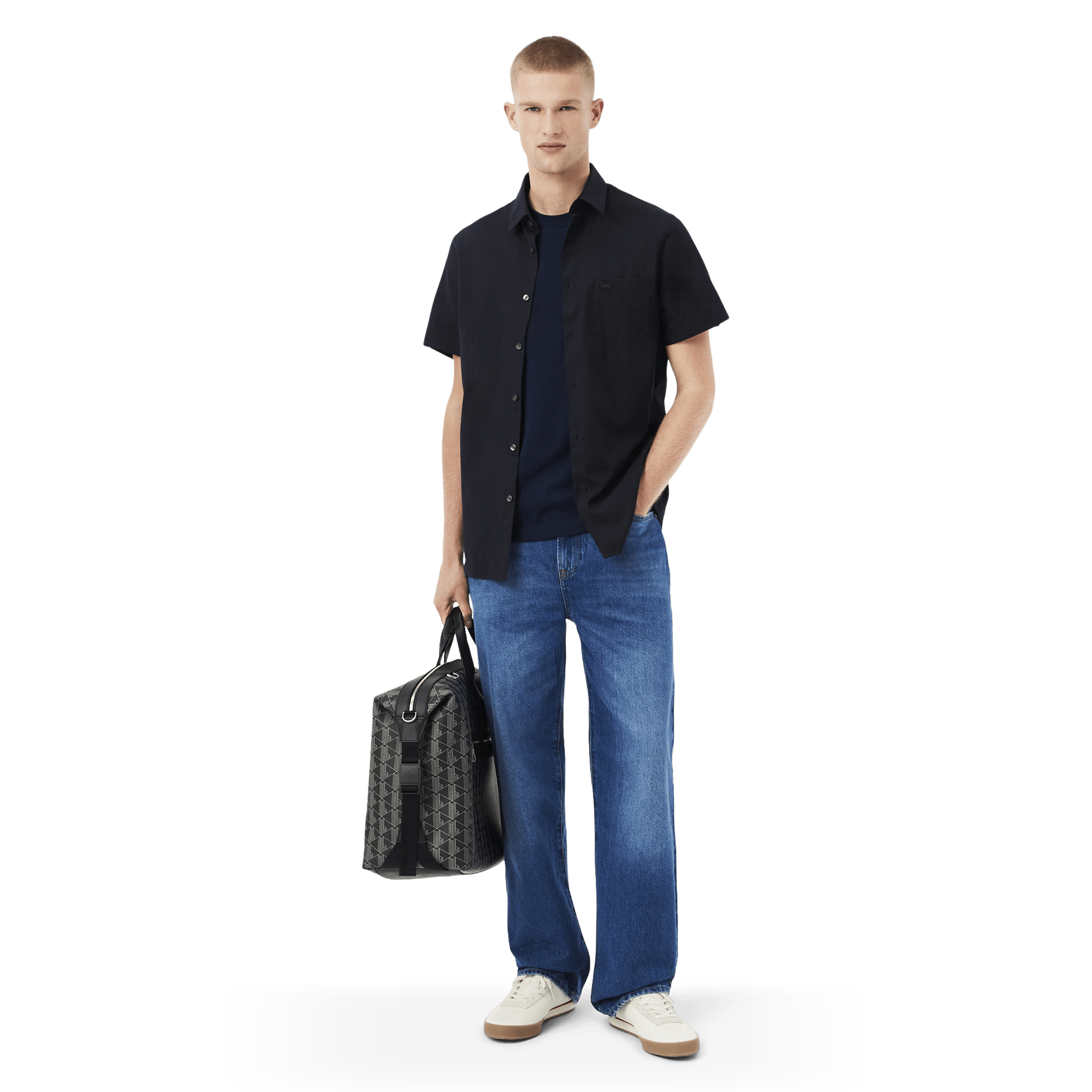 Mens Lacoste Essential Classic Fit Tee