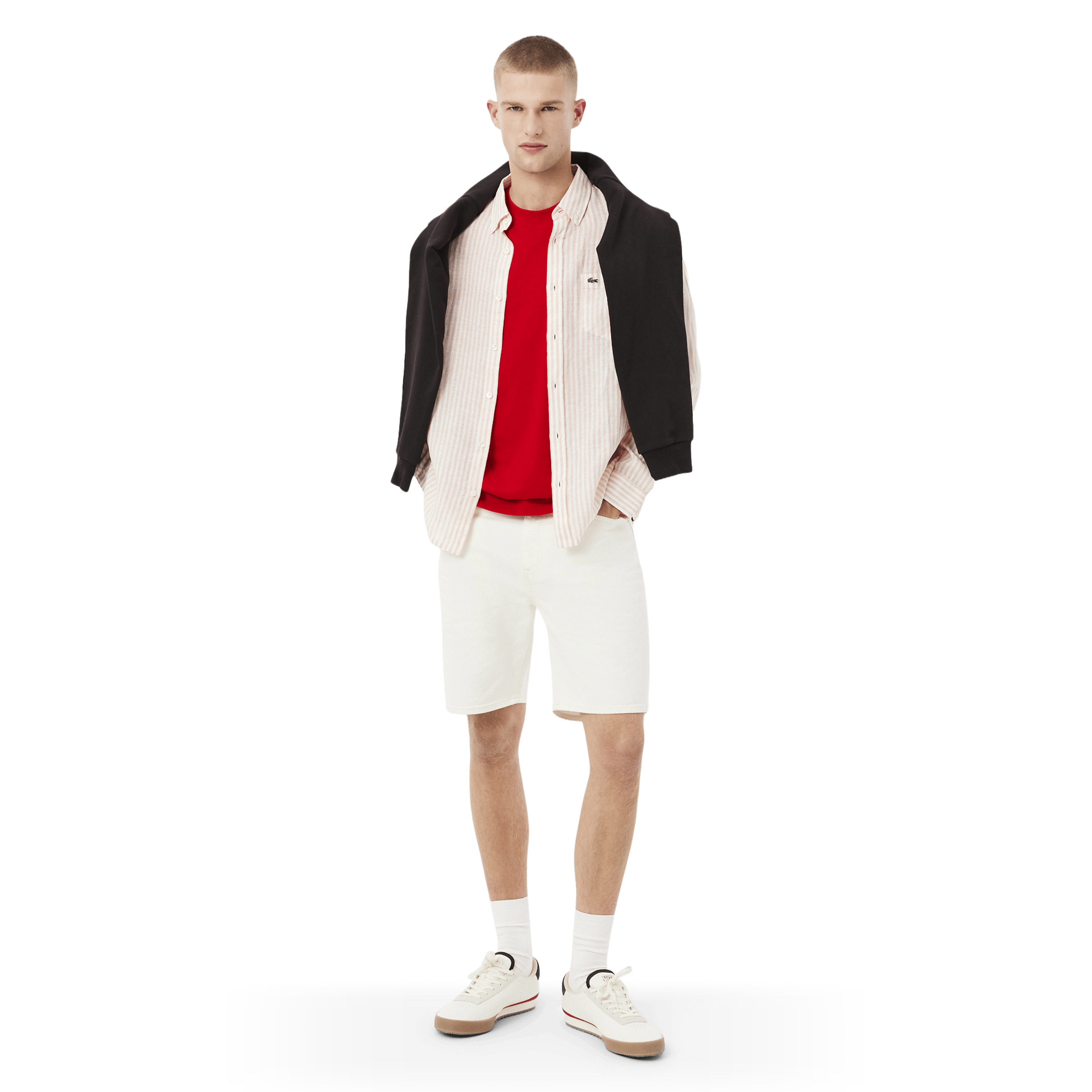 Mens Lacoste Essential Classic Fit Tee