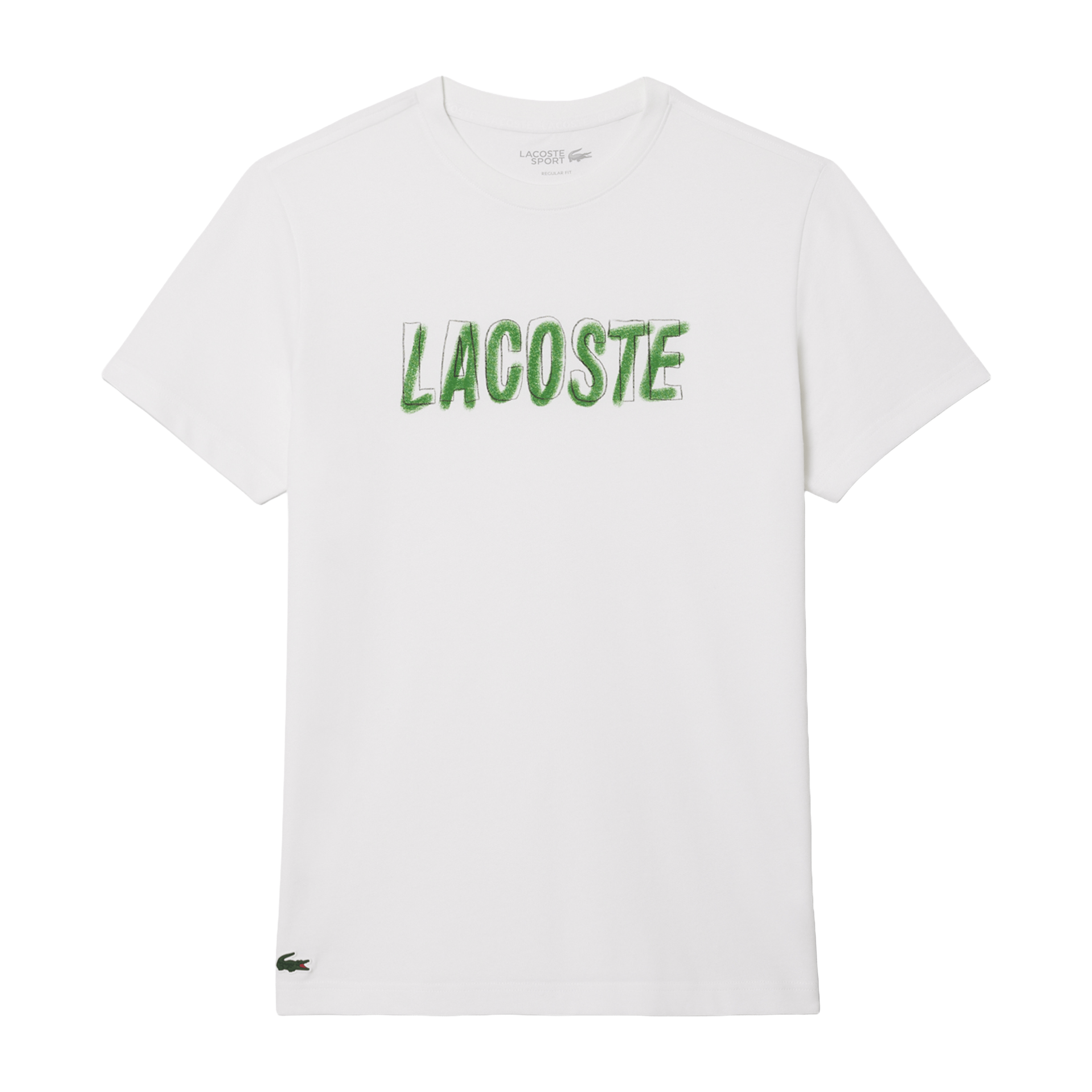 Mens Lacoste Performance Logo Tee