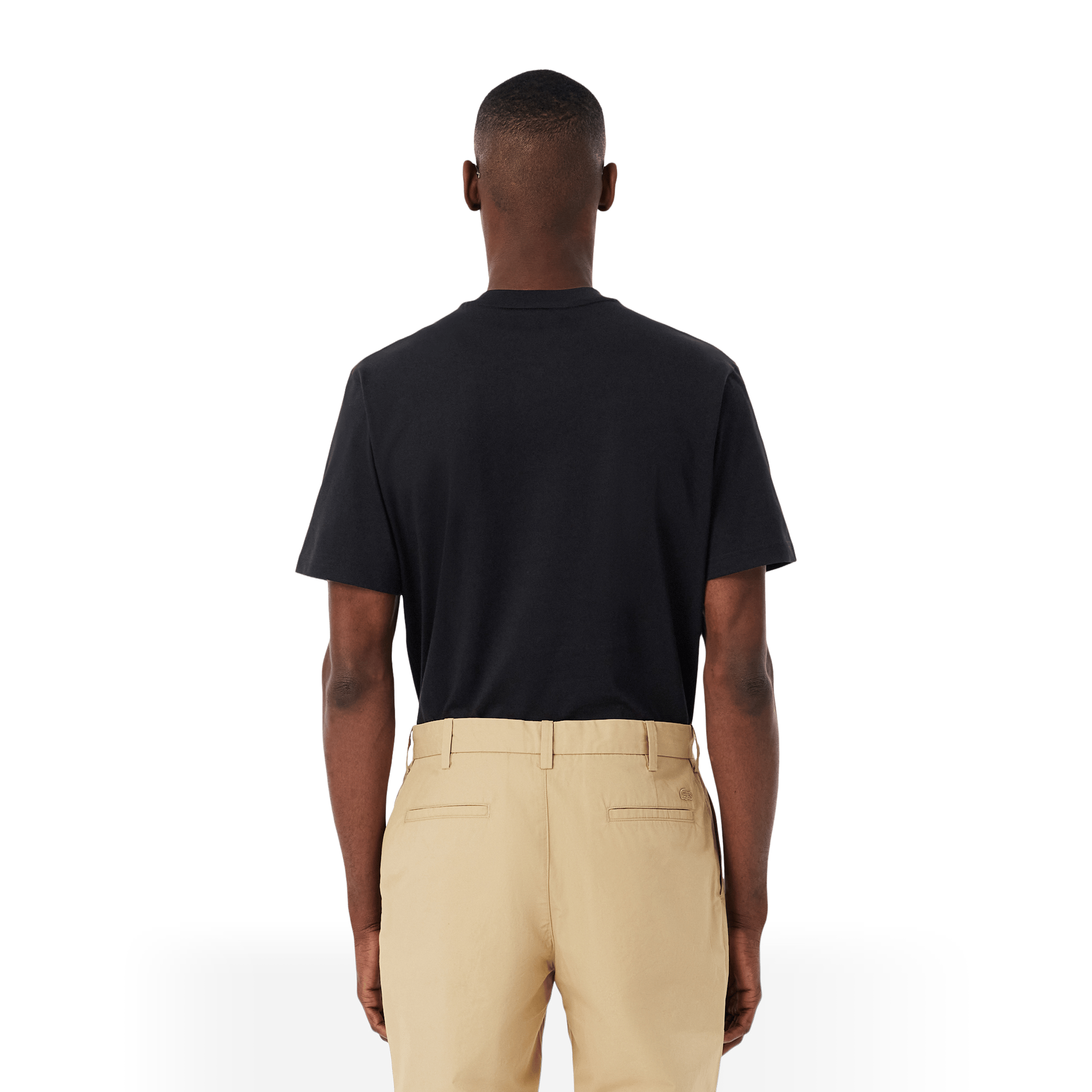 Lacoste Mens Essential Classic Fit Tee Black | Sports Direct Australia