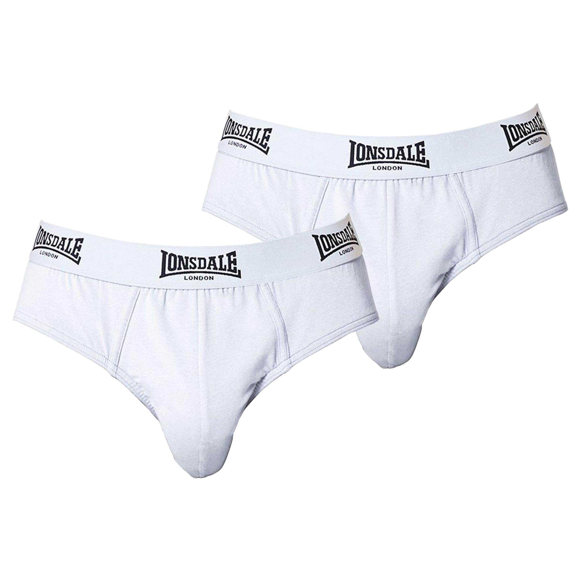 Lonsdale Mens Lonsdale (2pk) Briefs