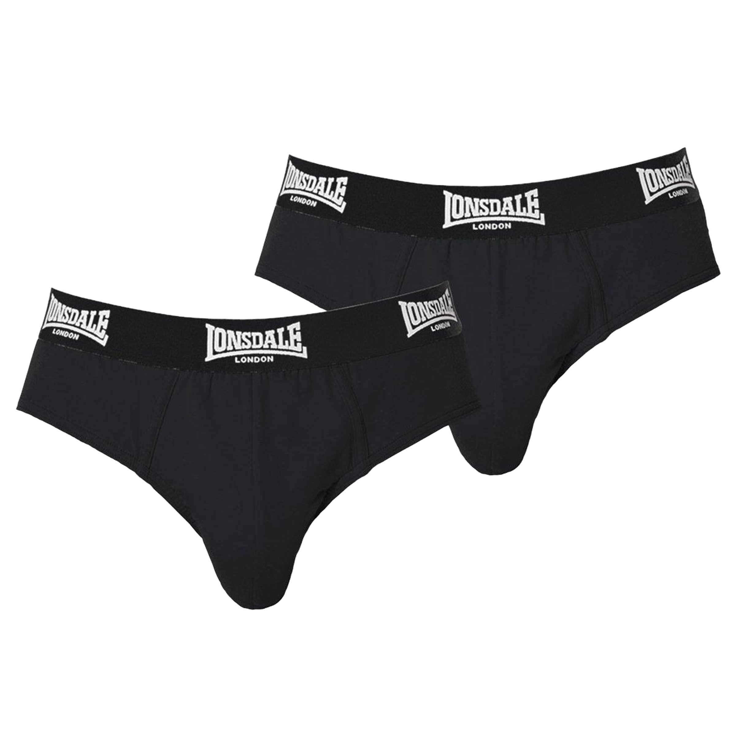 Lonsdale Mens Lonsdale (2pk) Briefs