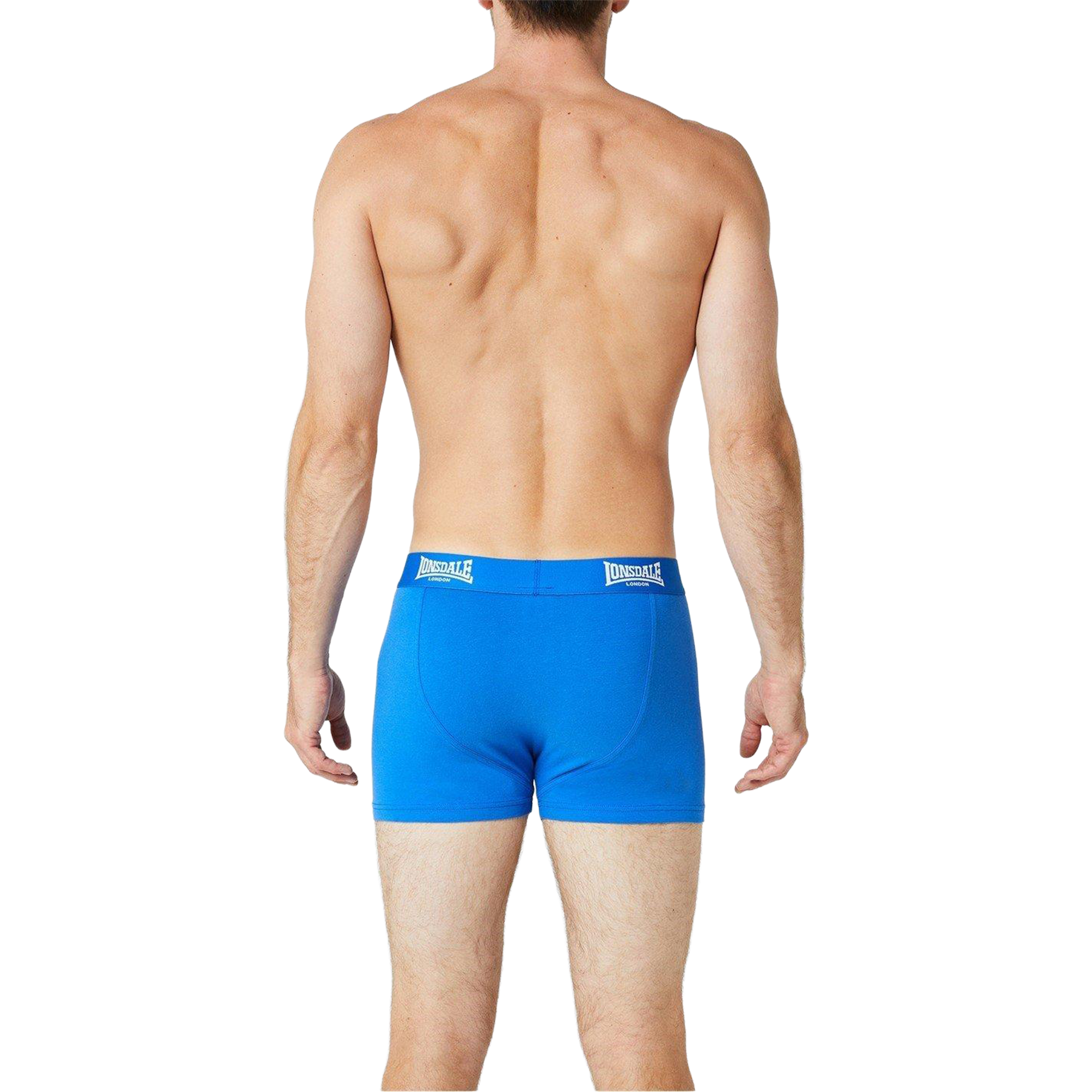 Lonsdale Mens Lonsdale (2pk) Trunks Shorts