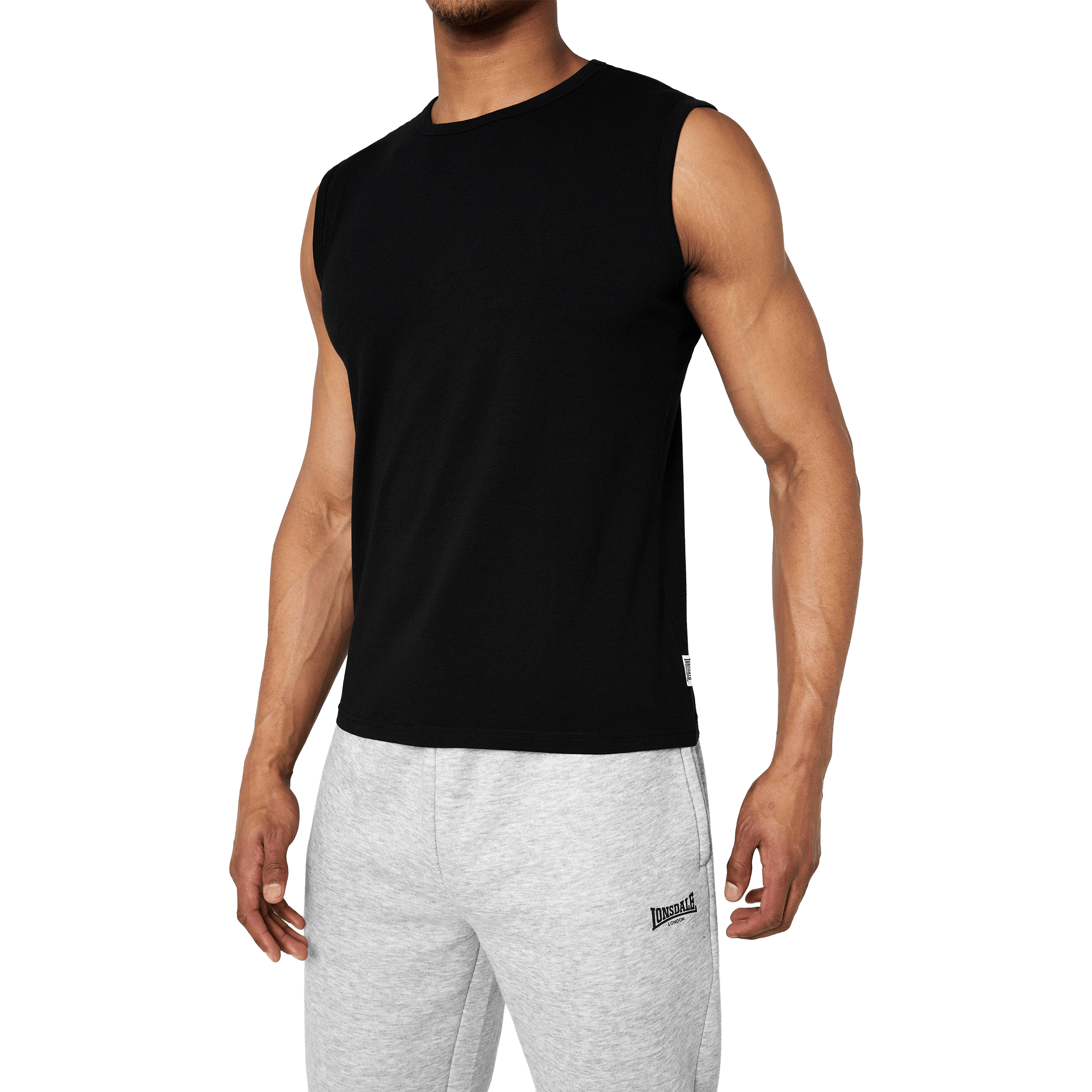 Mens Lonsdale Sleeveless Tee