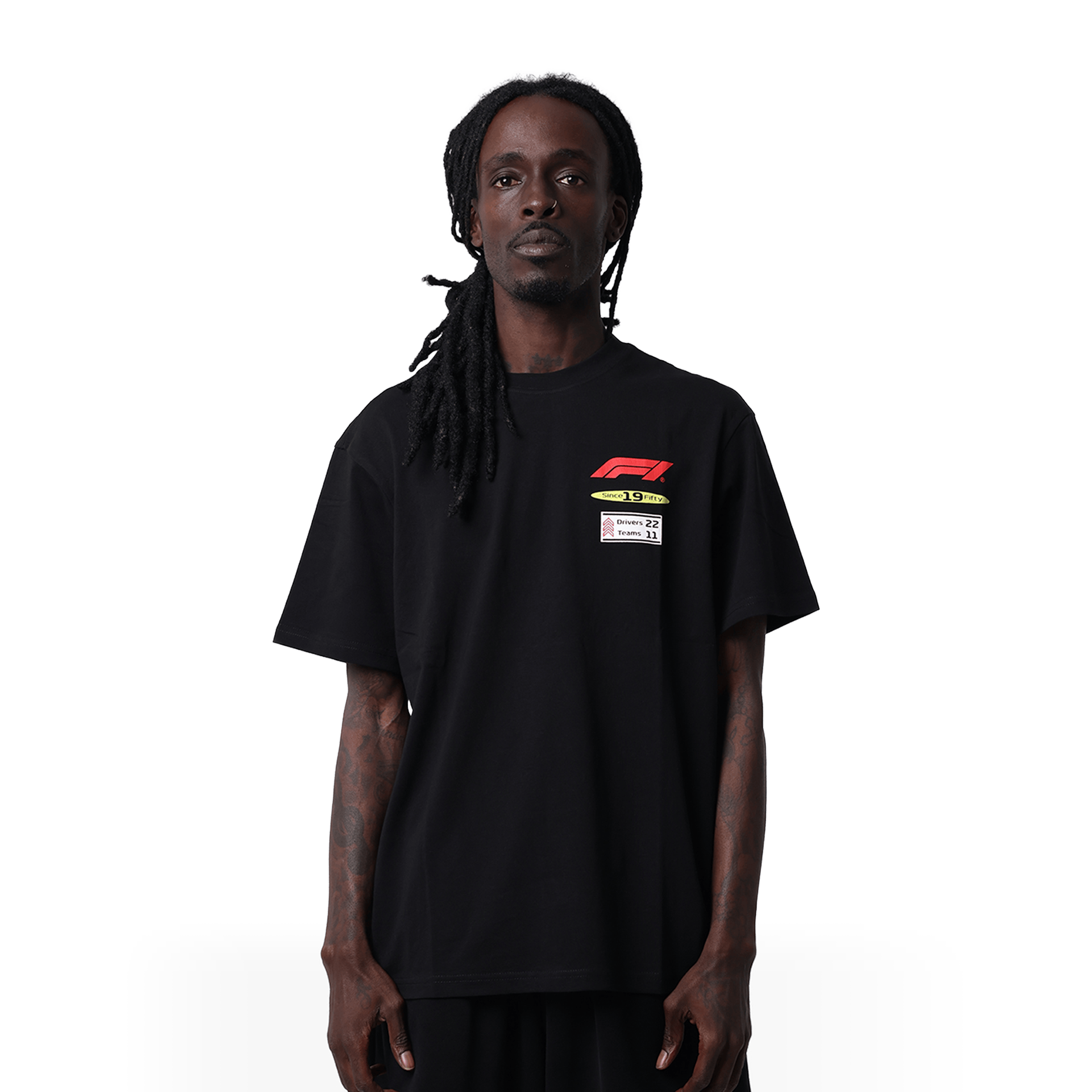 Mens Majestic F1 Vintage Tee