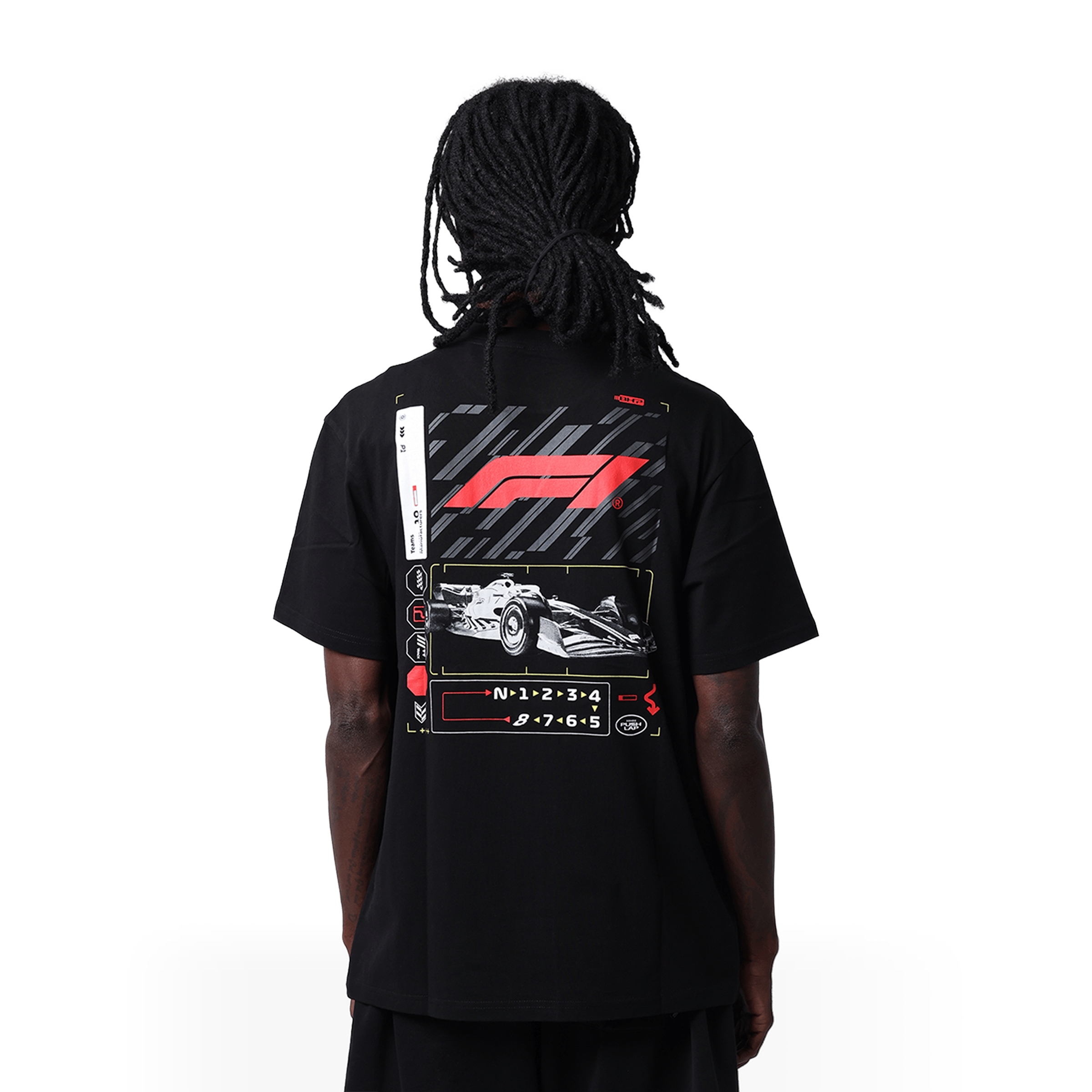 Mens Majestic F1 Vintage Tee