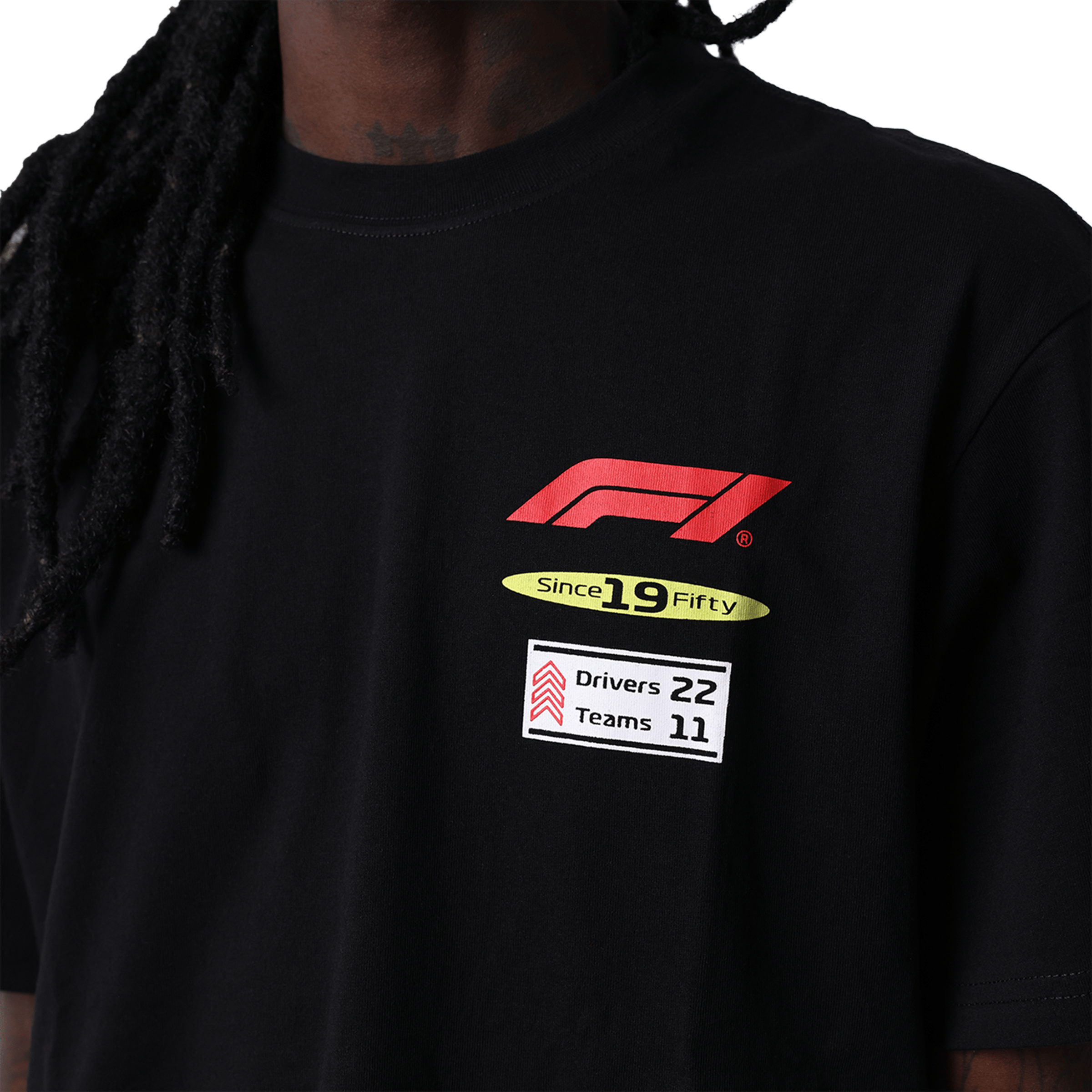 Mens Majestic F1 Vintage Tee