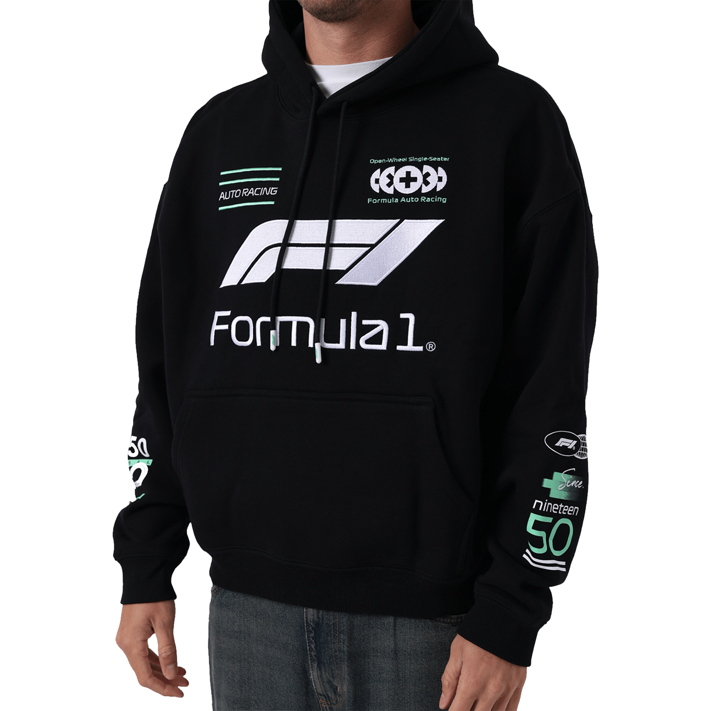 Mens Majestic F1 Spark Box Hoodie