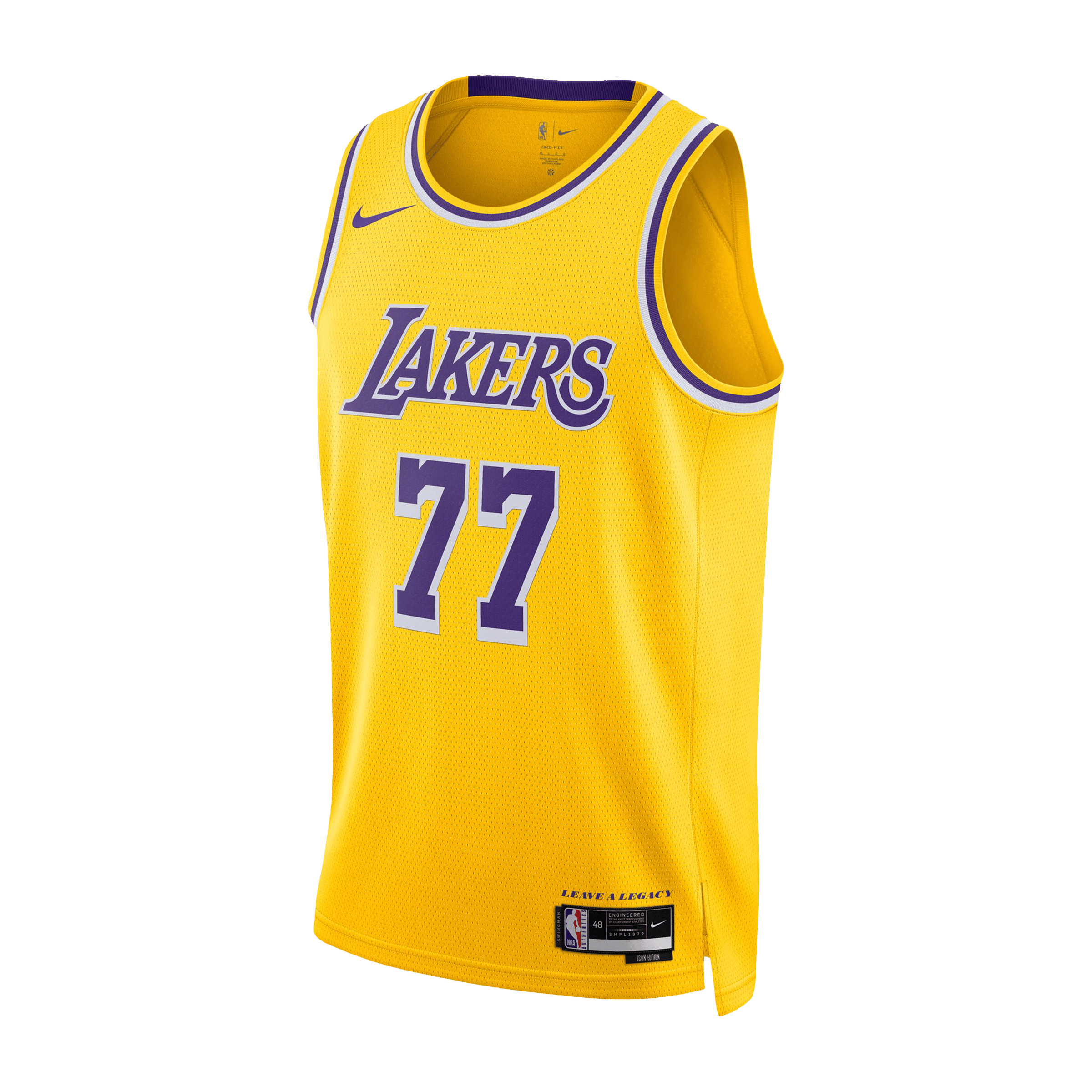 Mens Nike Lakers Icon Edition Dri-FIT NBA Swingman Jersey