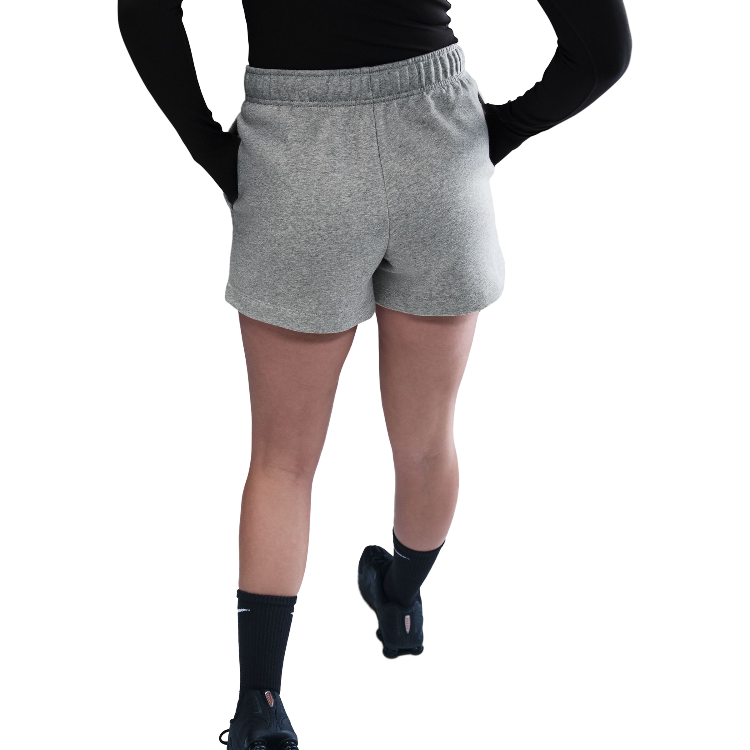 Nike Mid-Rise Fleece Shorts